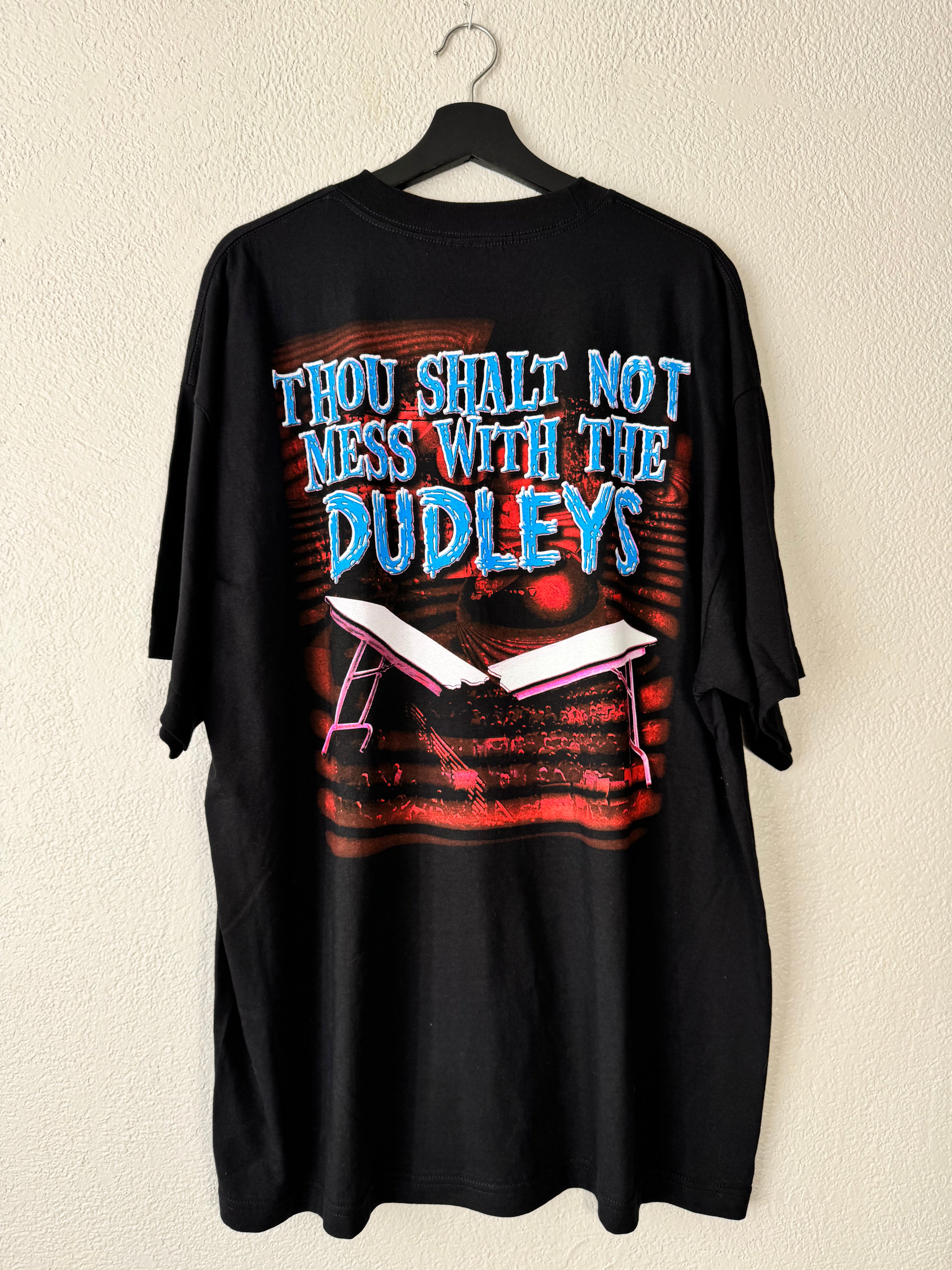 (NEW) Rare VTG Dudley Boyz WWF Vintage 2000 Wrestling Shirt Size XXL WWE