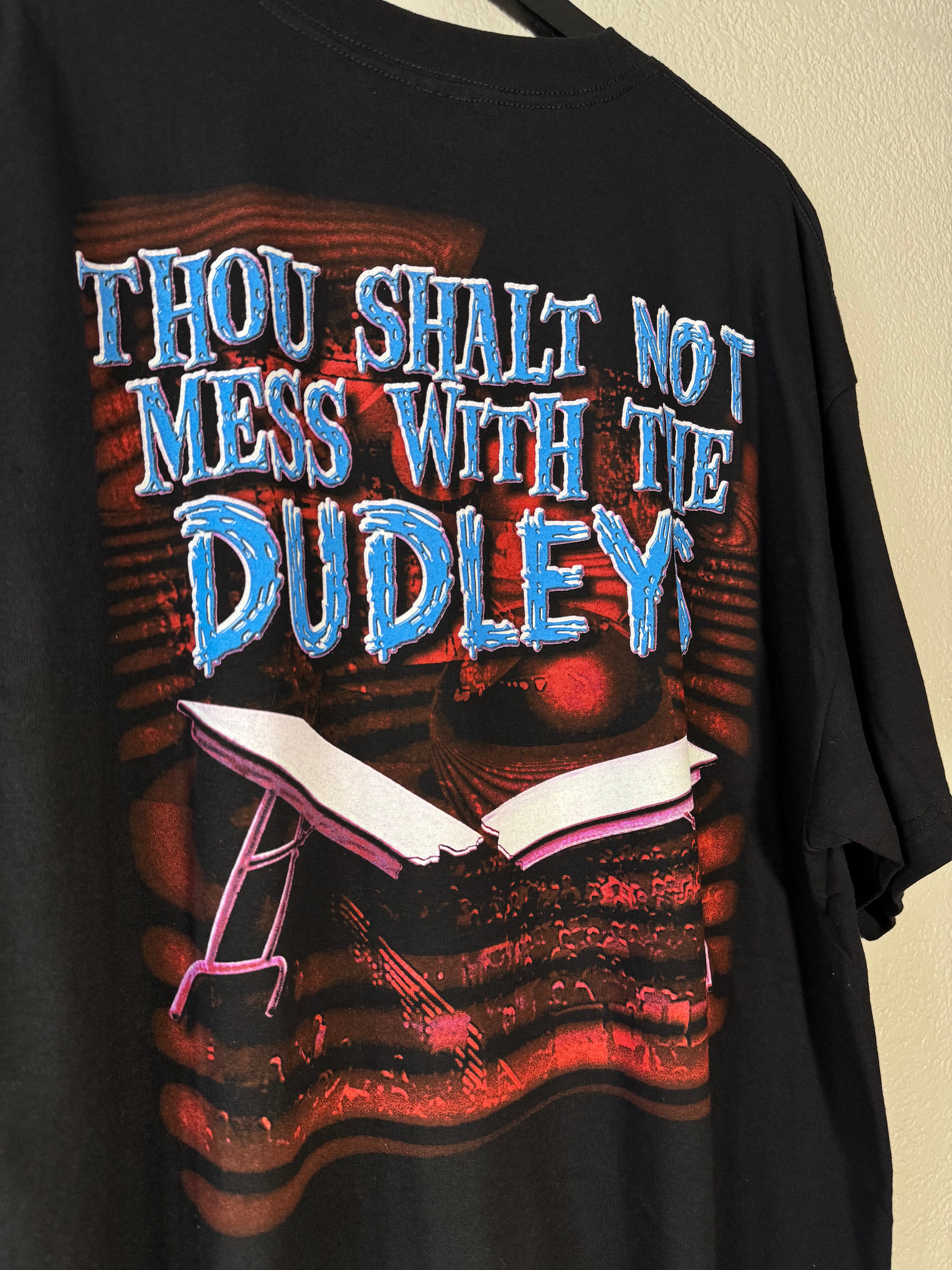 (NEW) Rare VTG Dudley Boyz WWF Vintage 2000 Wrestling Shirt Size XXL WWE
