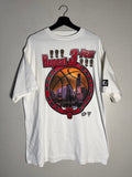 Vintage Chicago Bulls Repeat 3-Peat NBA Champions T-Shirt Size Large