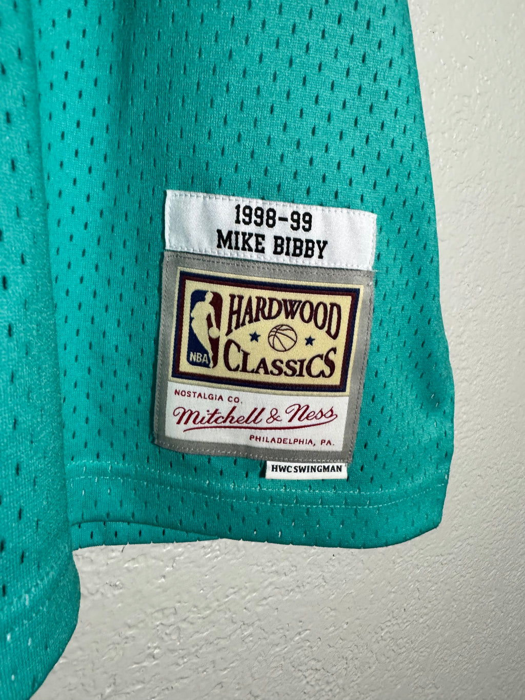 Mitchell & Ness Vancouver Grizzlies Mike Bibby HWC Swingman Size XXL