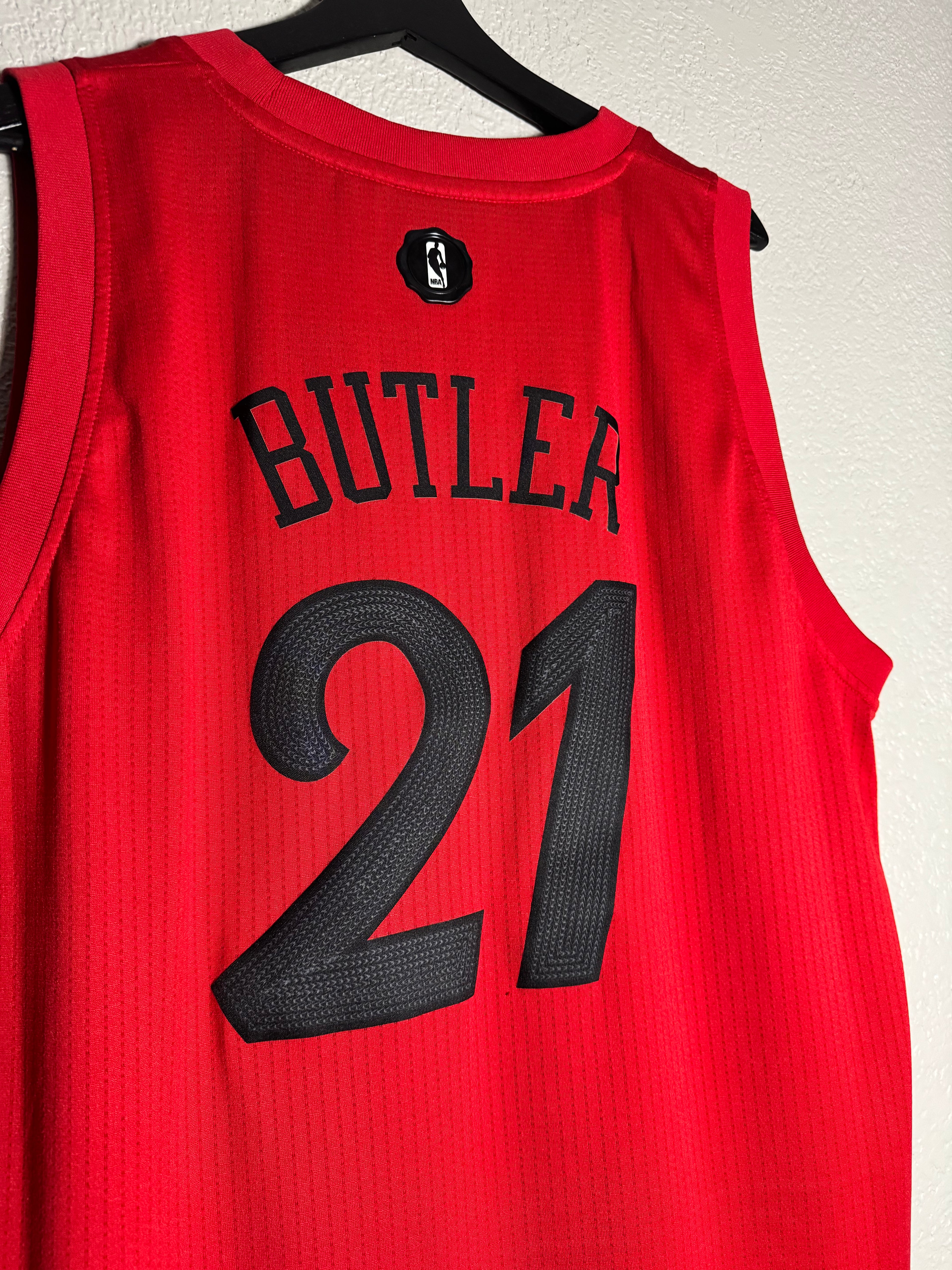 Rare Adidas NBA Jimmy Butler 2016 Chicago Bulls Christmas Day Jersey Size XL