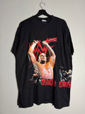 Vintage 1998 WWF Wrestling Rap Tee T-shirt Stone Cold Undertaker Kane Chyna Size XL