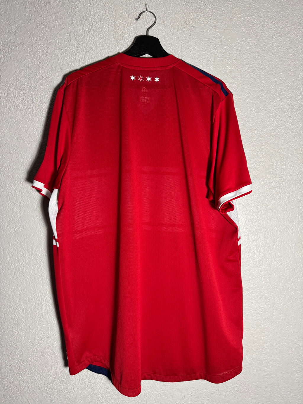 Adidas MLS CHICAGO FIRE Team Jersey RED Size 2XL