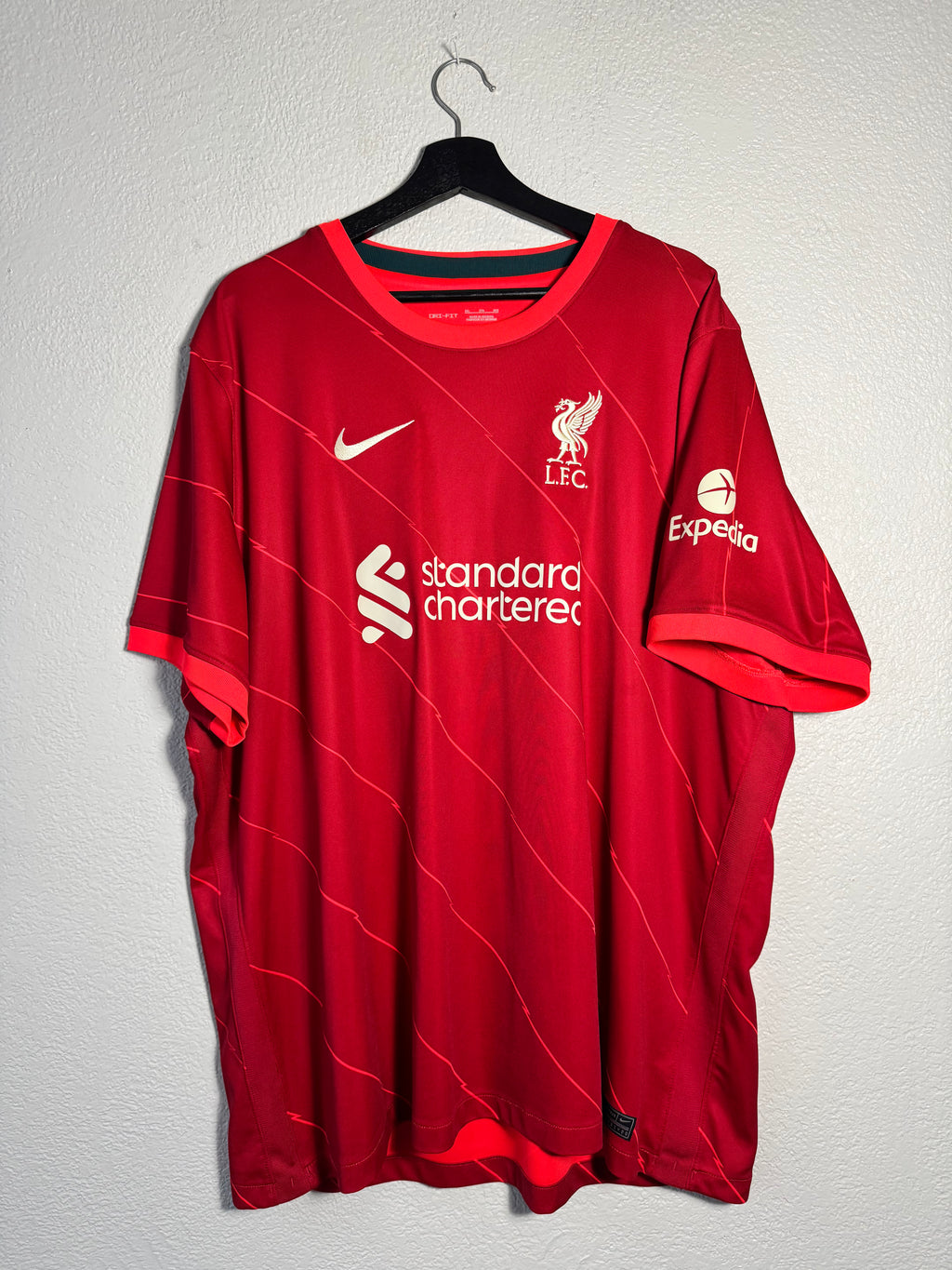 Nike Liverpool Soccer Jersey 2021-22 Home Size 3XL