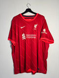 Nike Liverpool Soccer Jersey 2021-22 Home Size 3XL