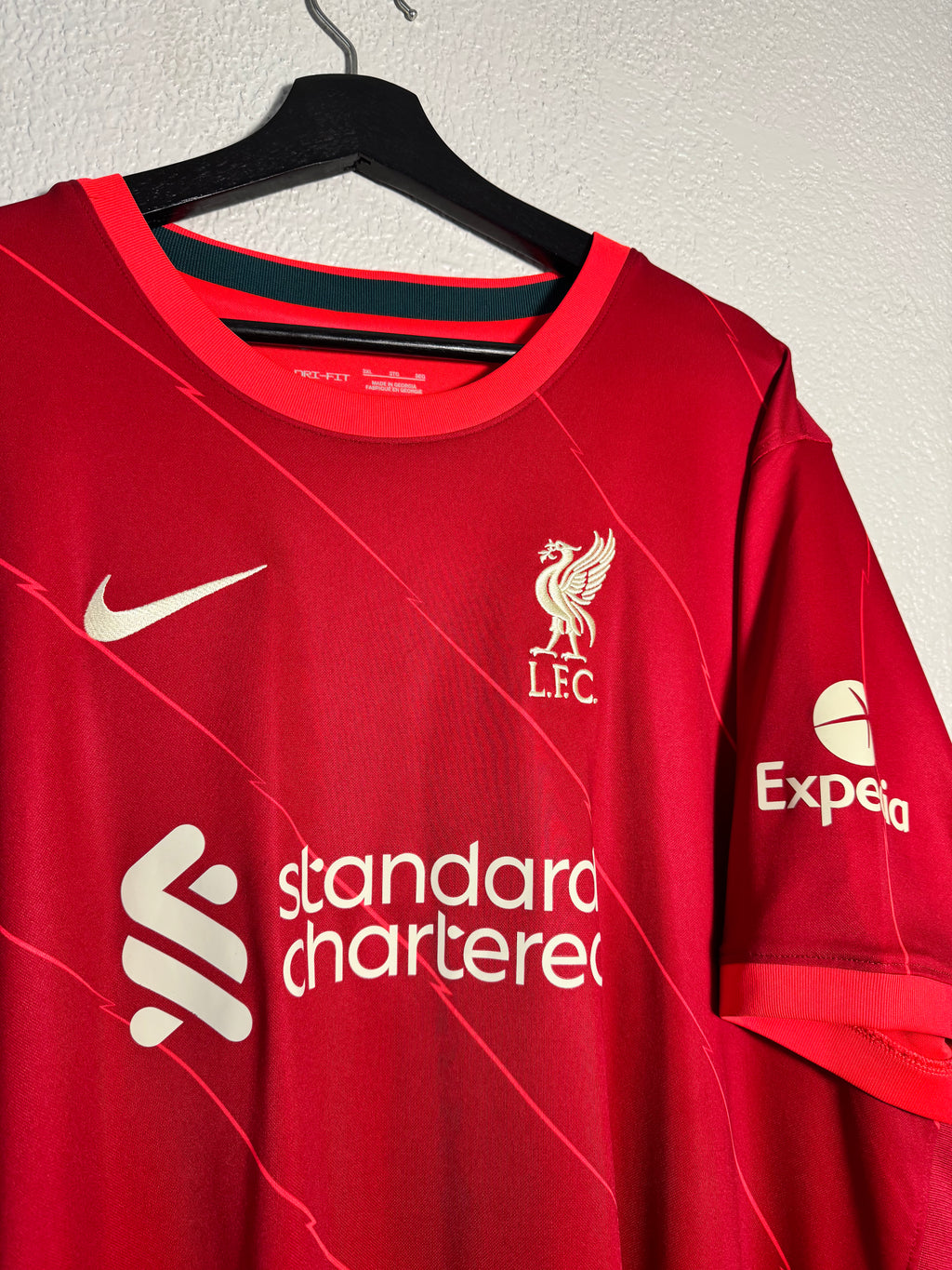 Nike Liverpool Soccer Jersey 2021-22 Home Size 3XL