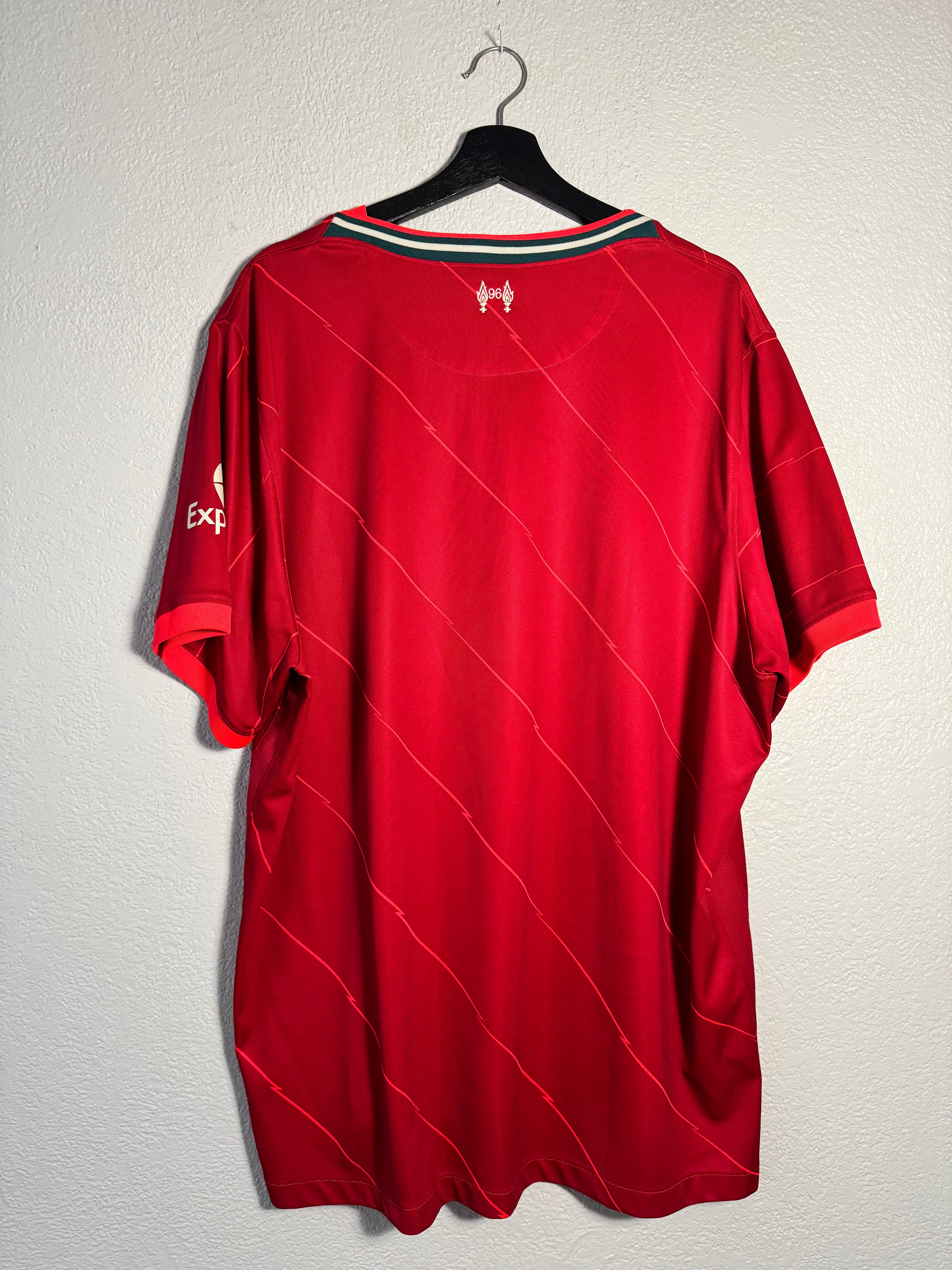 Nike Liverpool Soccer Jersey 2021-22 Home Size 3XL