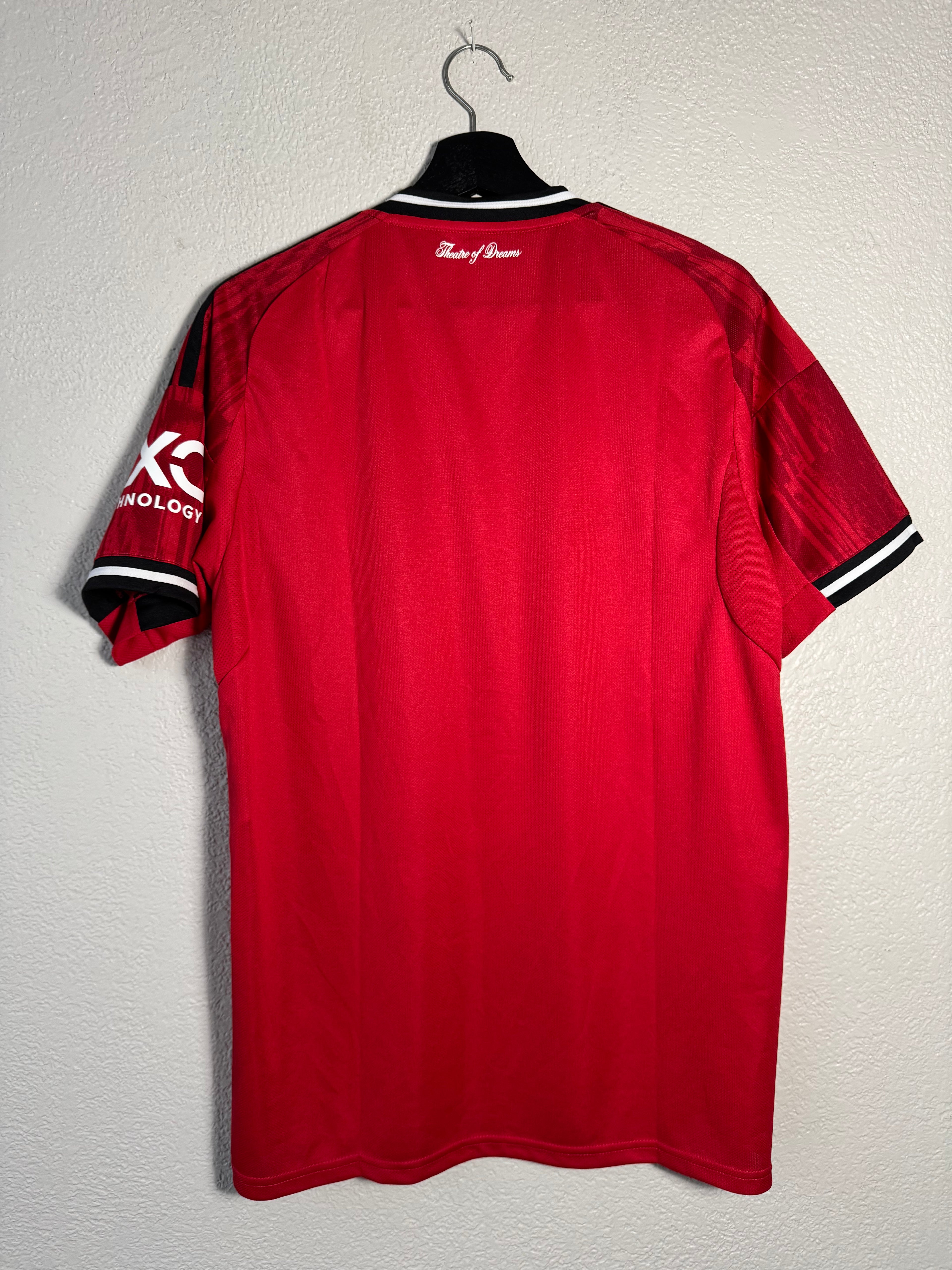 (NEW) Adidas Manchester United 25/26 Home Jersey Size M