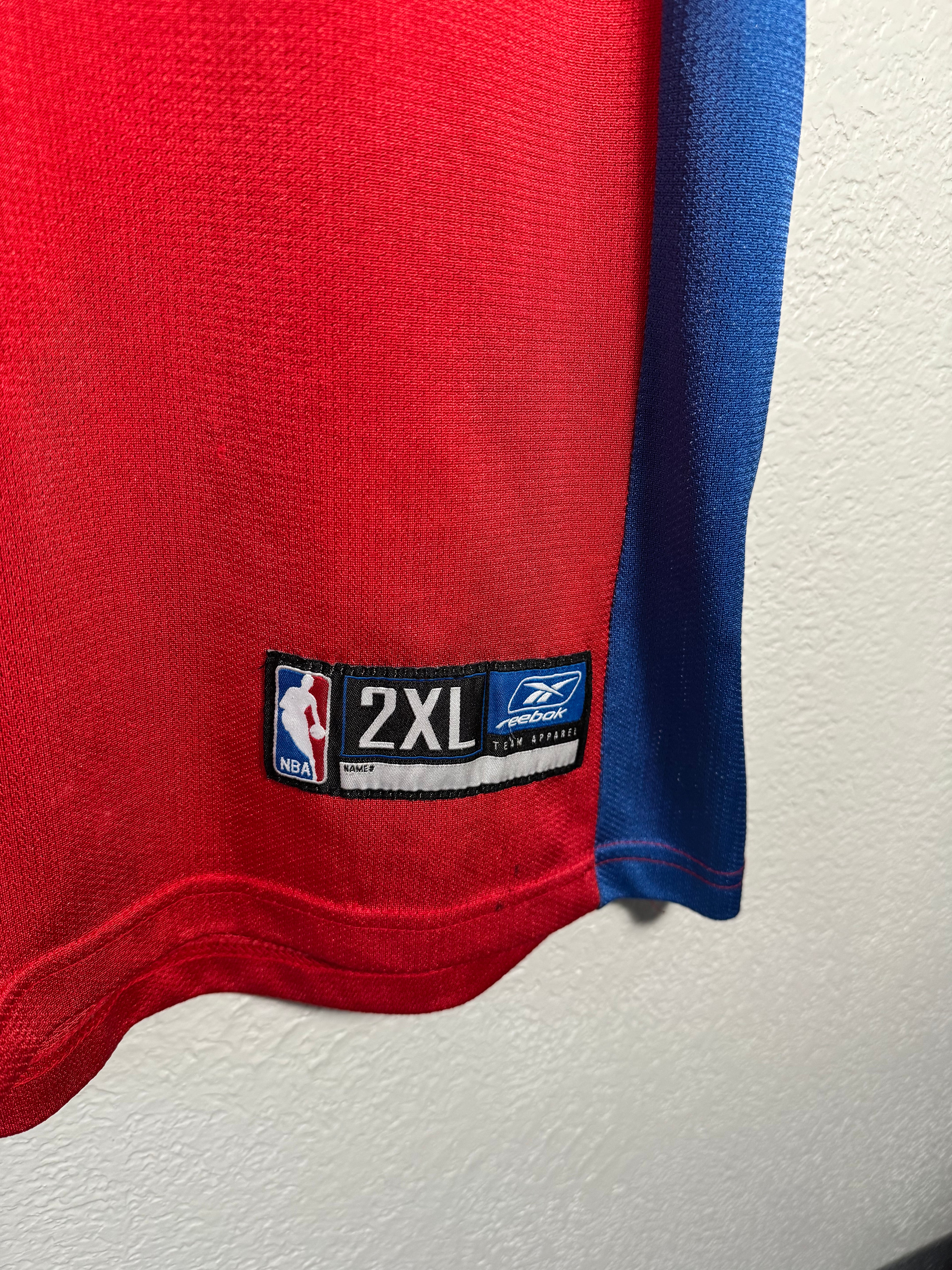 Reebok Allen Iverson Philadelphia 76ers NBA Jersey Size 2XL