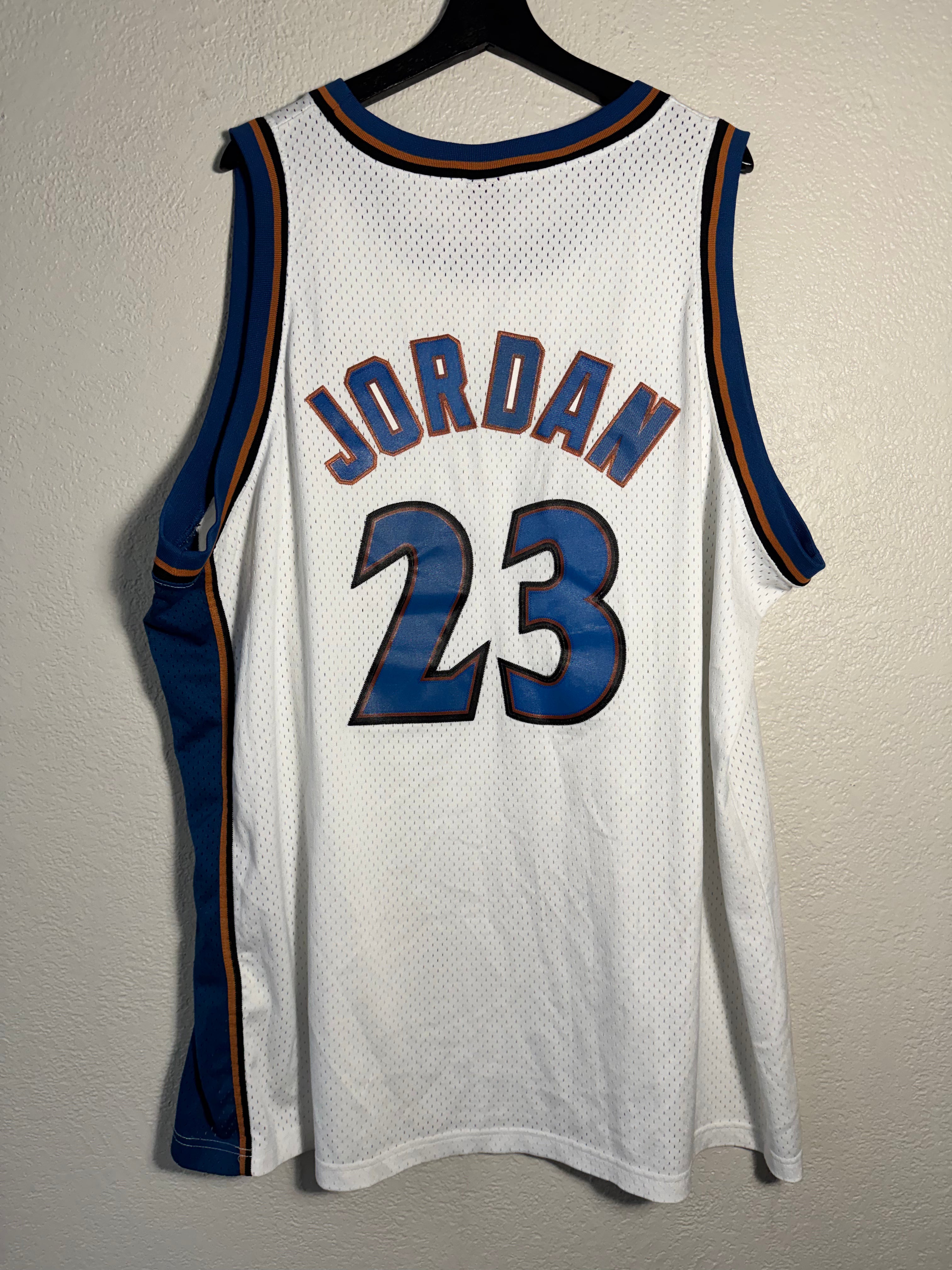 Nike Vintage Michael Jordan Washington Wizards Swingman Home Jersey Size 3XL