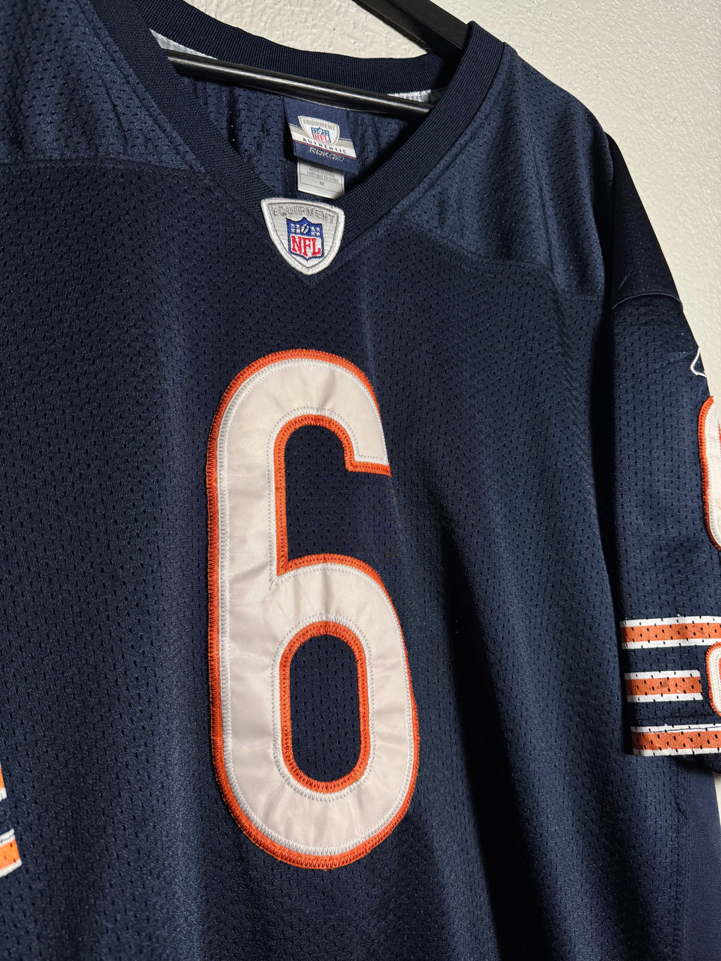Vintage Reebok Chicago Bears Jay Cutler #6 NFL Football Jersey Size XXL