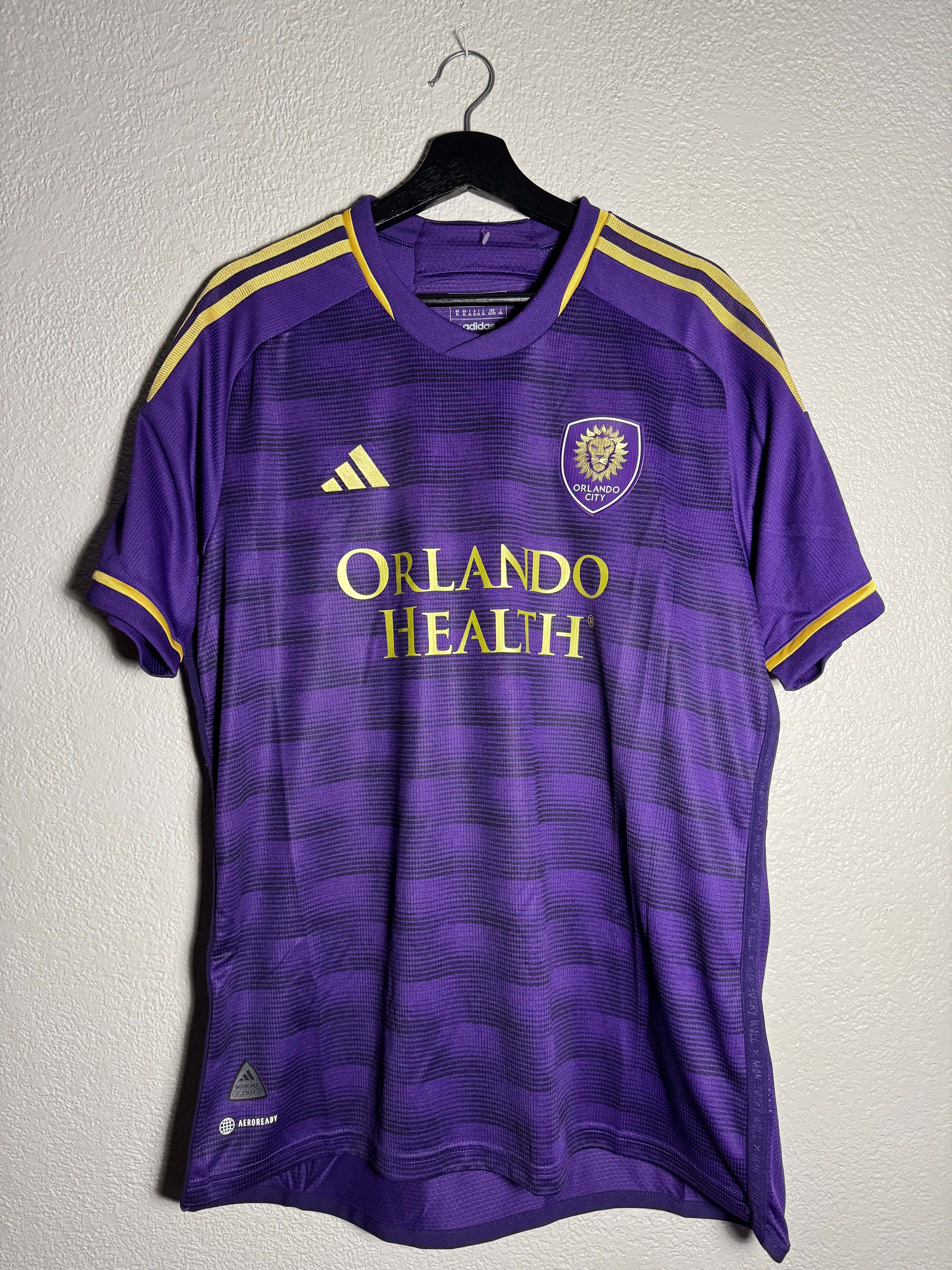(NEW) Adidas Orlando City SC Home Kit 2022-2023 Size XL