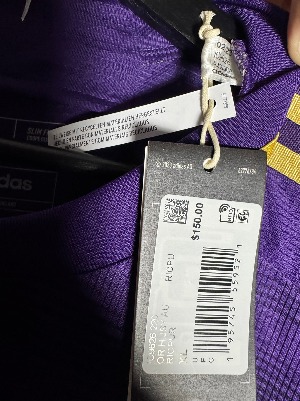 (NEW) Adidas Orlando City SC Home Kit 2022-2023 Size XL
