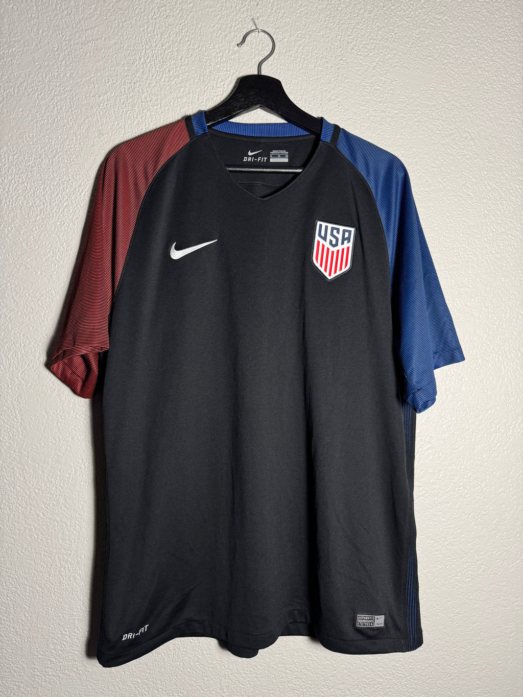 Nike Dri-Fit USA 2016 World Cup Soccer Jersey Size XL