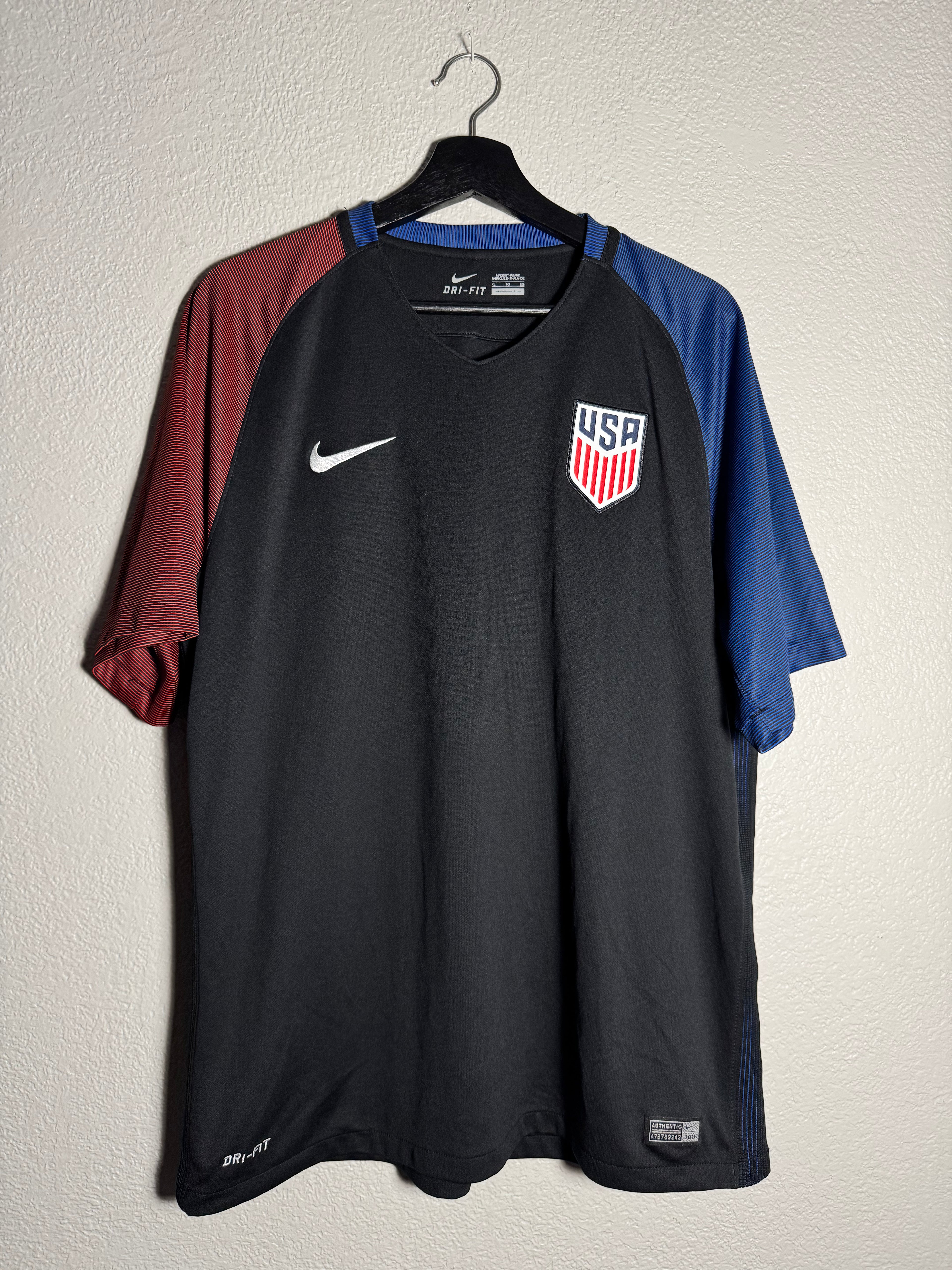 Nike Dri-Fit USA 2016 World Cup Soccer Jersey Size XL