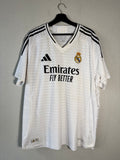 Adidas Real Madrid 2024/25 Authentic Version Home Soccer Jersey 2XL