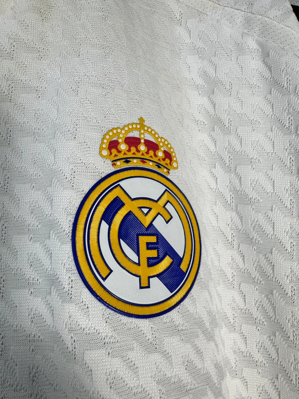 Adidas Real Madrid 2024/25 Authentic Version Home Soccer Jersey 2XL