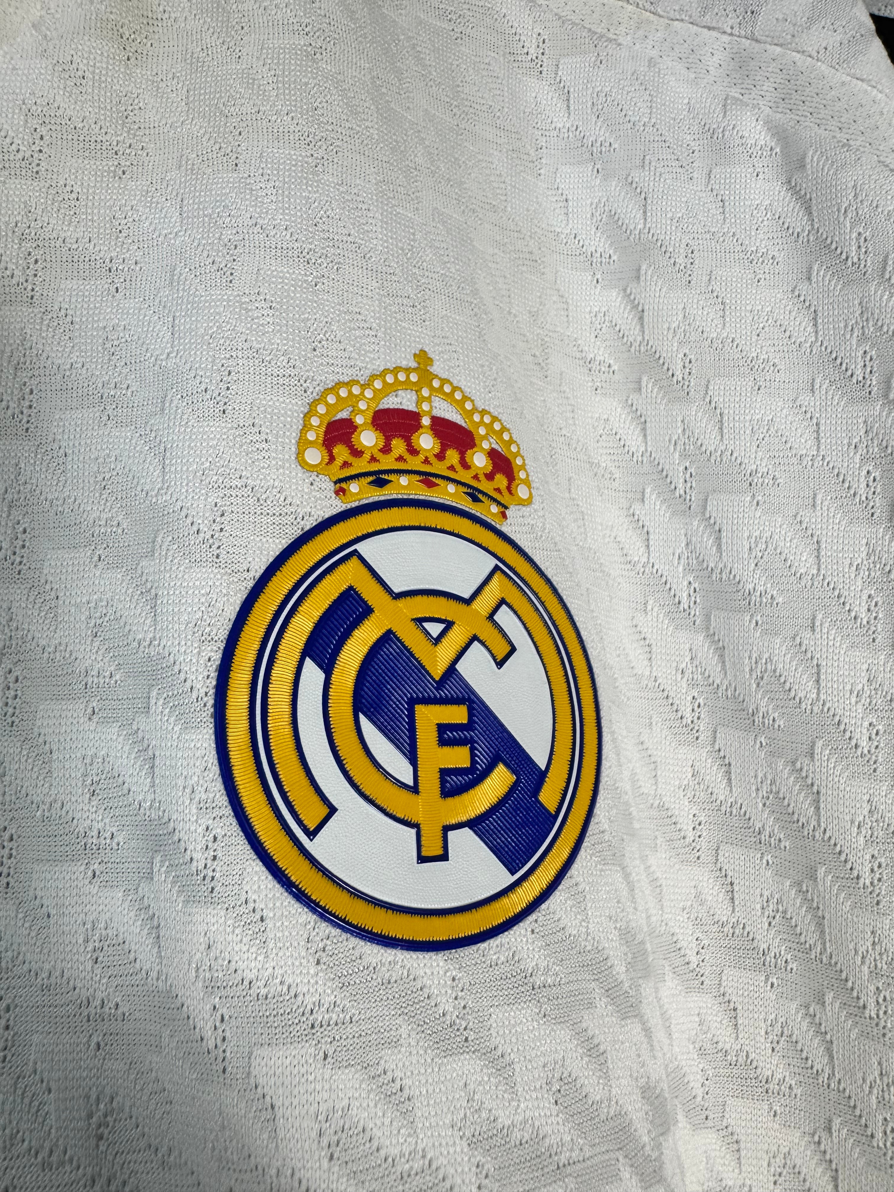 Adidas Real Madrid 2024/25 Authentic Version Home Soccer Jersey 2XL