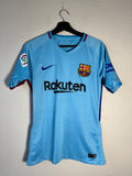 Nike Barcelona 2017/18 Blue Away Jersey Size Small
