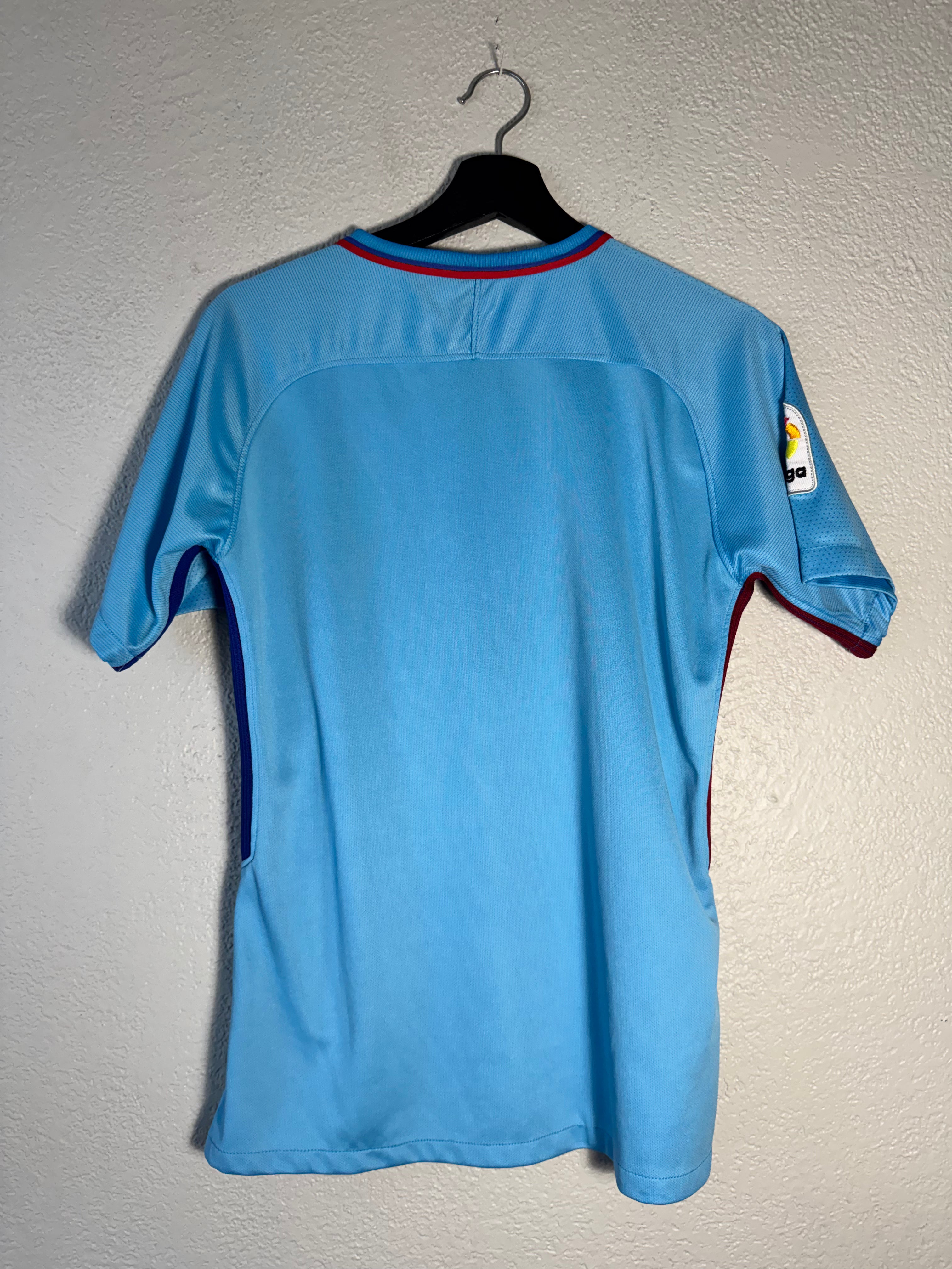 Nike Barcelona 2017/18 Blue Away Jersey Size Small