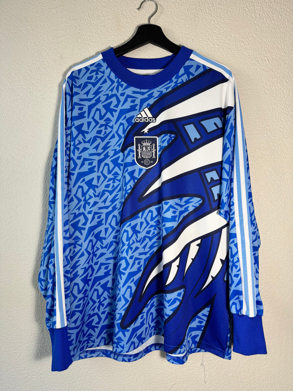 Adidas Spain Icon Goalkeeper Soccer Jersey Loose Fit Size Large