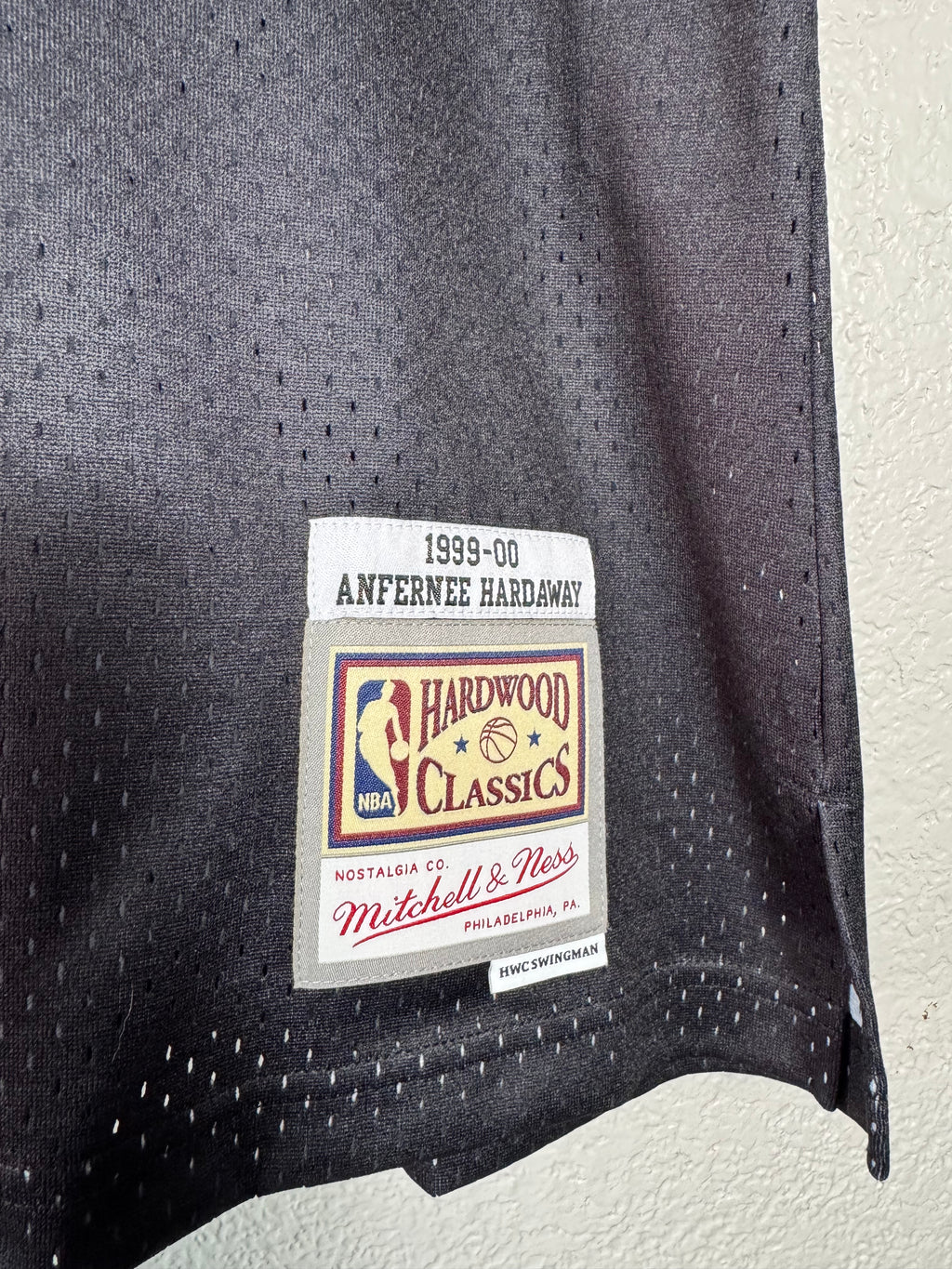 (NEW) Anfernee Penny Hardaway Phoenix Suns Black Throwback Mitchell & Ness Jersey Size Medium