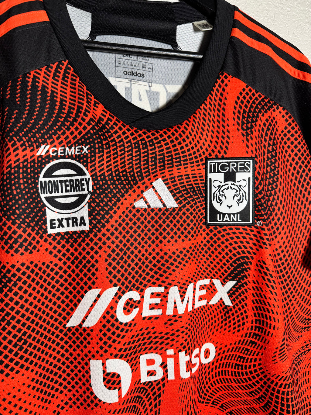 Adidas Tigres 2023/24 Jersey Size 2XL
