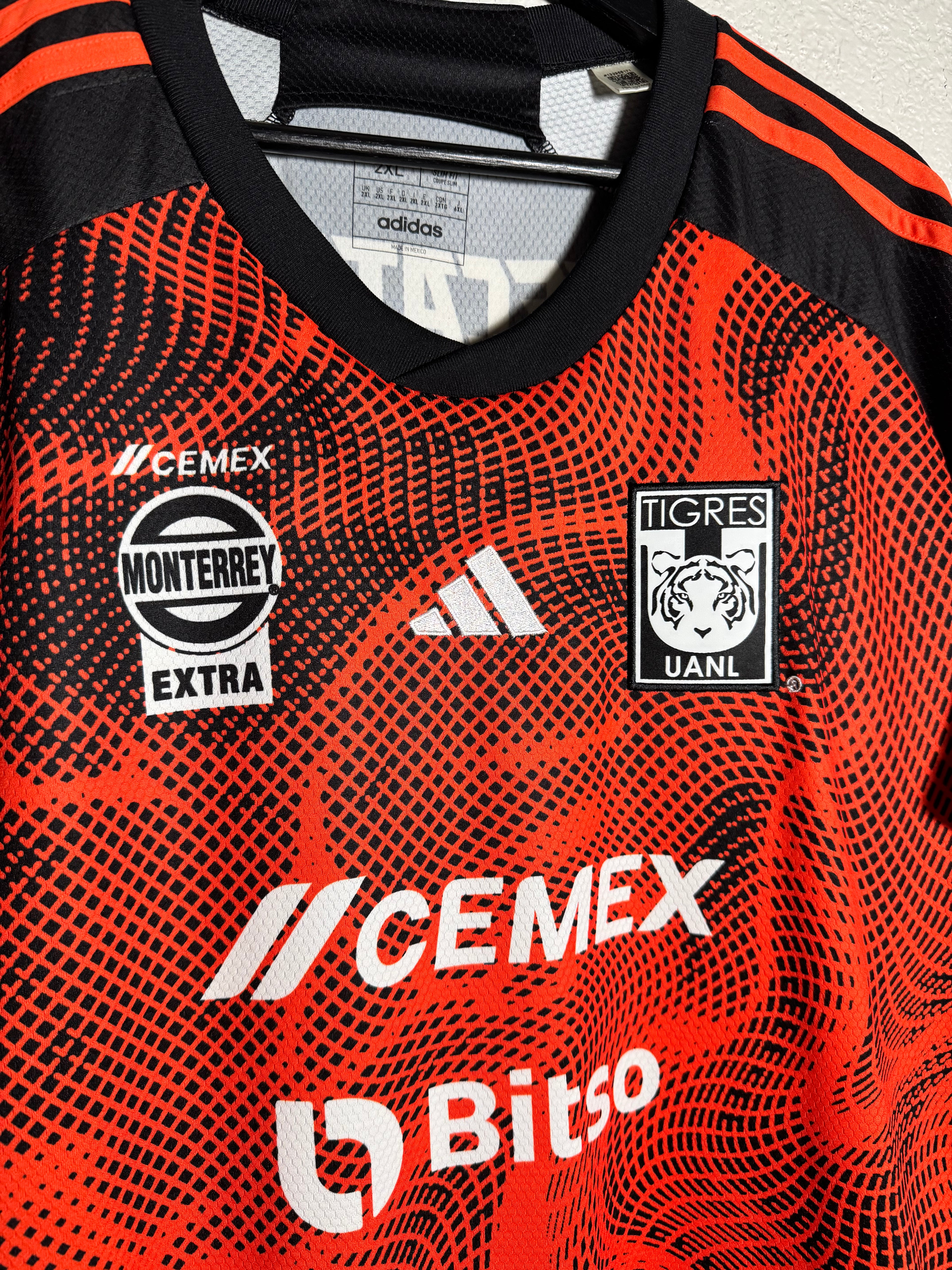 Adidas Tigres 2023/24 Jersey Size 2XL