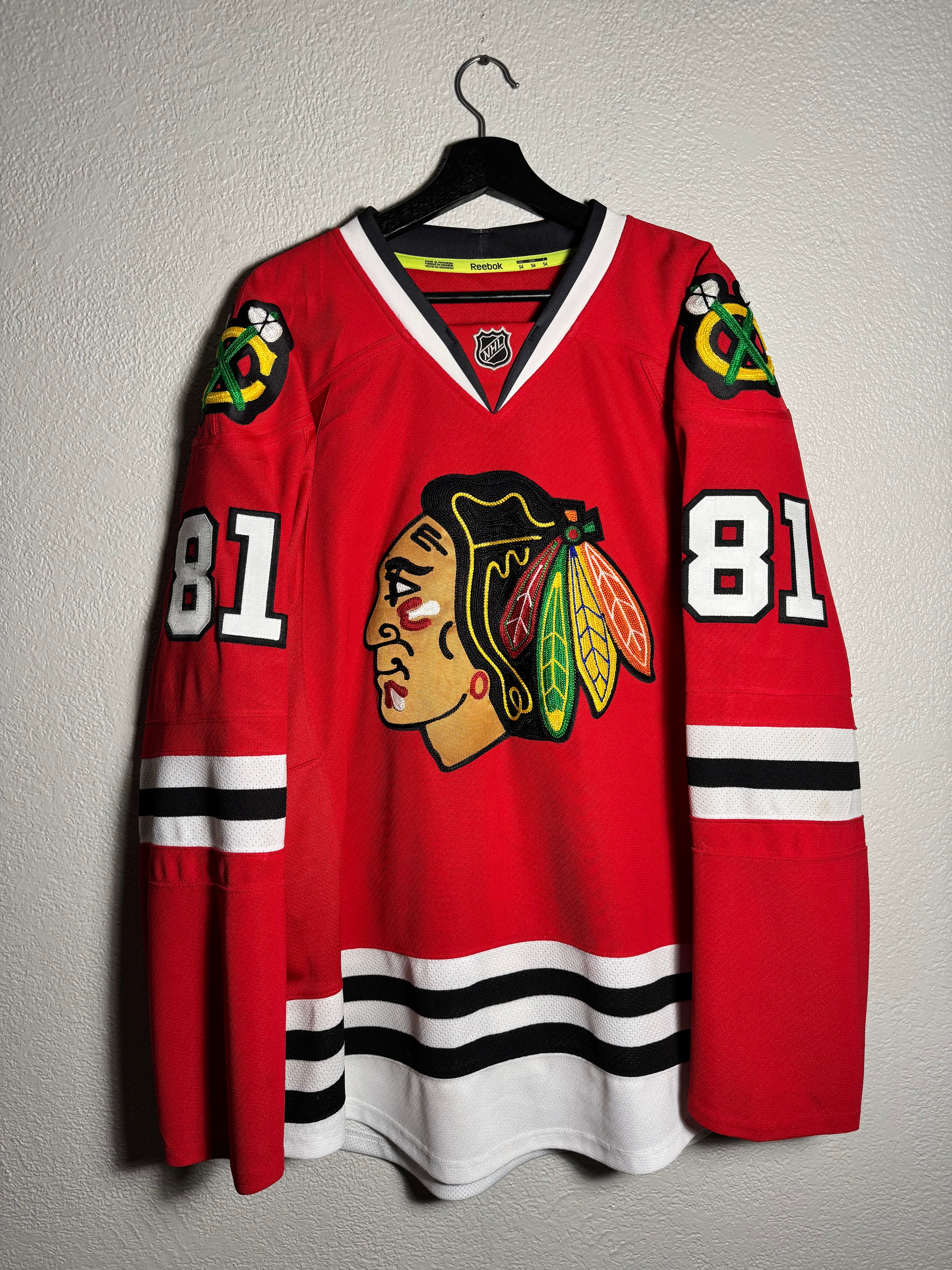 Reebok Chicago Blackhawks Authentic Marián Hossa Jersey Size 54 (XXL)