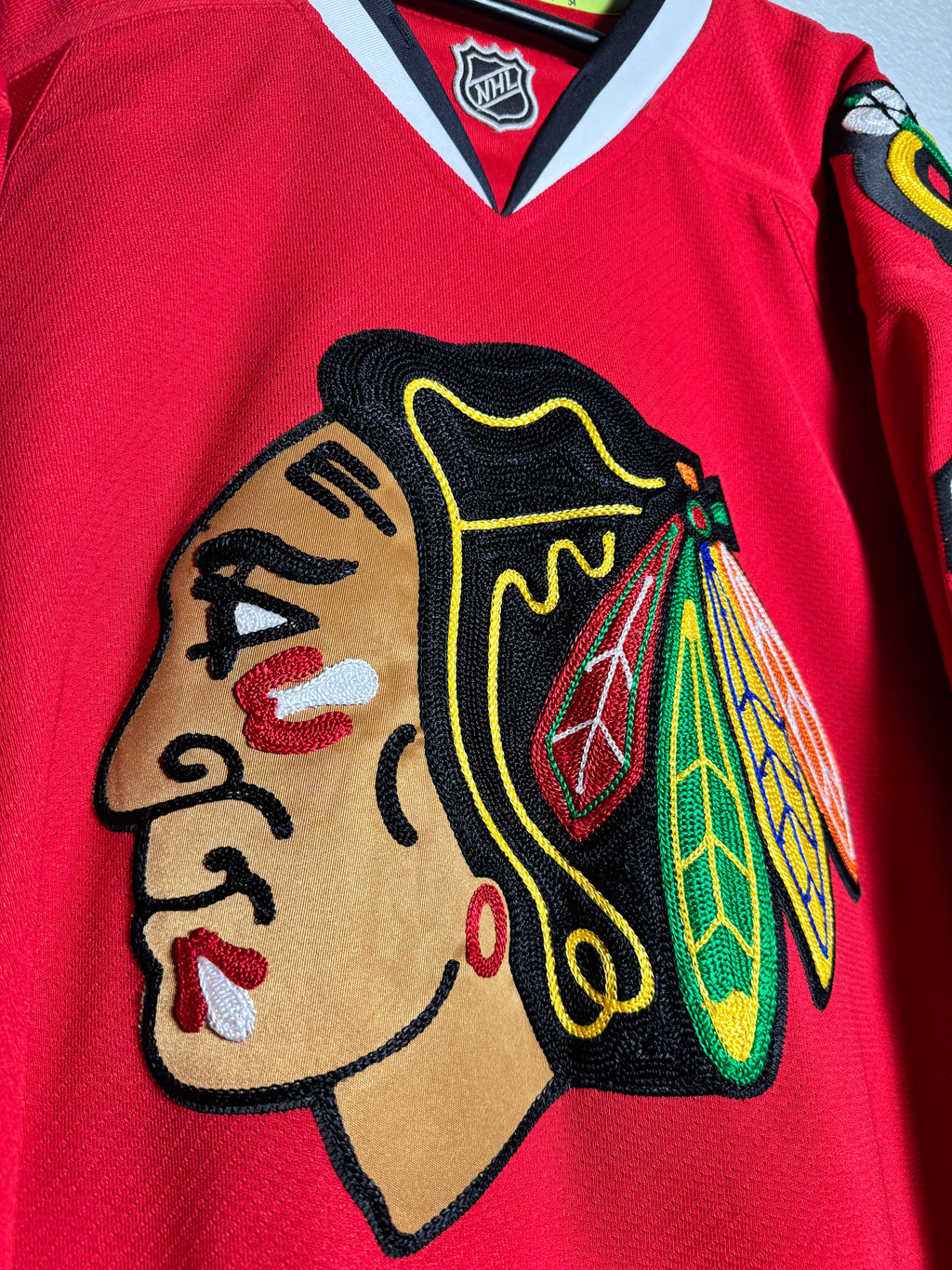 Reebok Chicago Blackhawks Authentic Marián Hossa Jersey Size 54 (XXL)