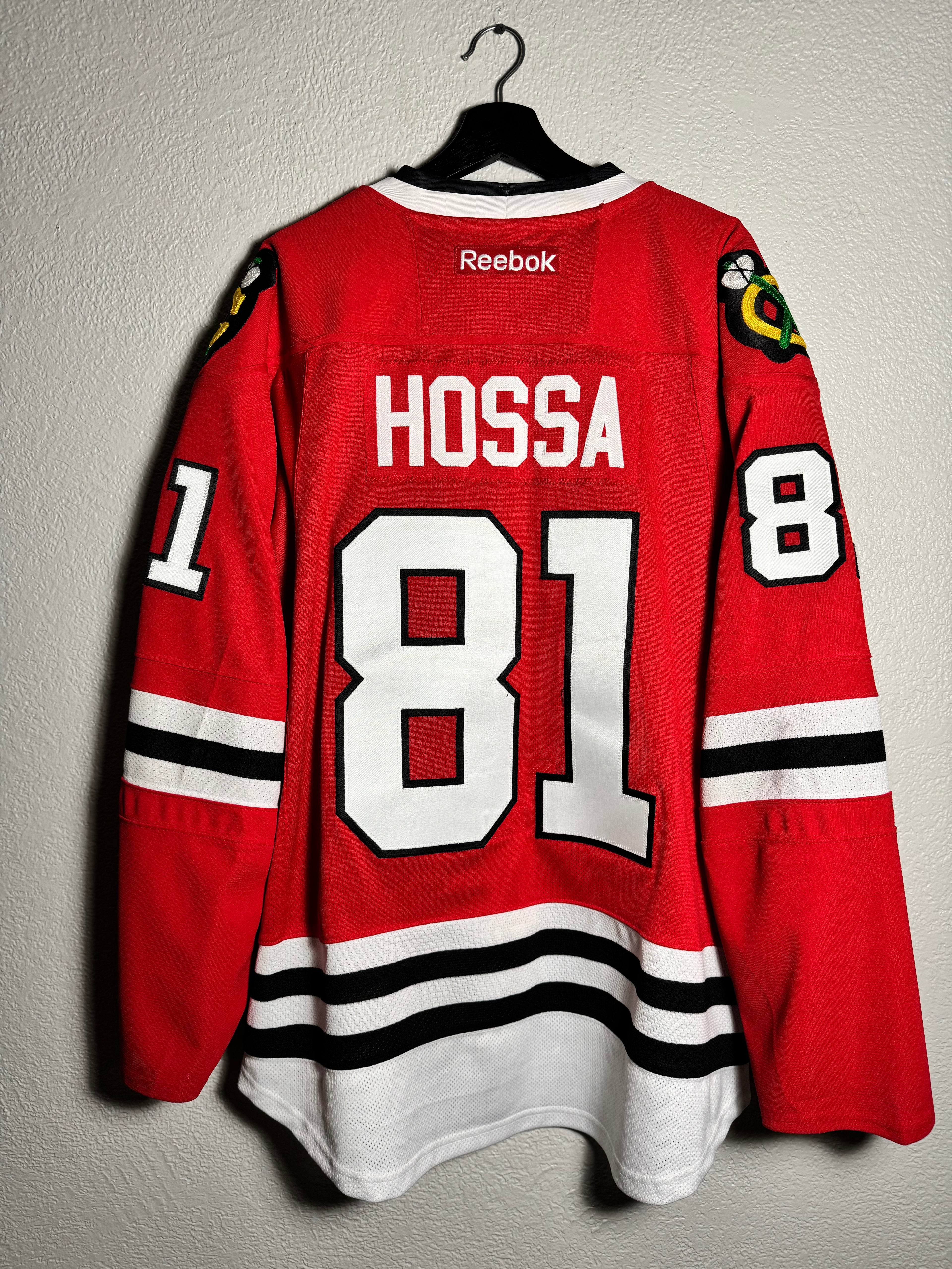 Reebok Chicago Blackhawks Authentic Marián Hossa Jersey Size 54 (XXL)