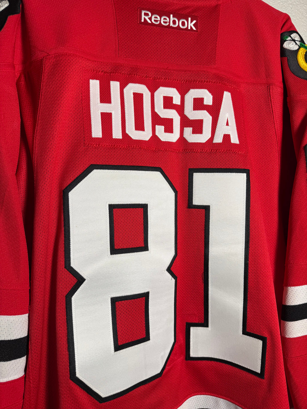 Reebok Chicago Blackhawks Authentic Marián Hossa Jersey Size 54 (XXL)