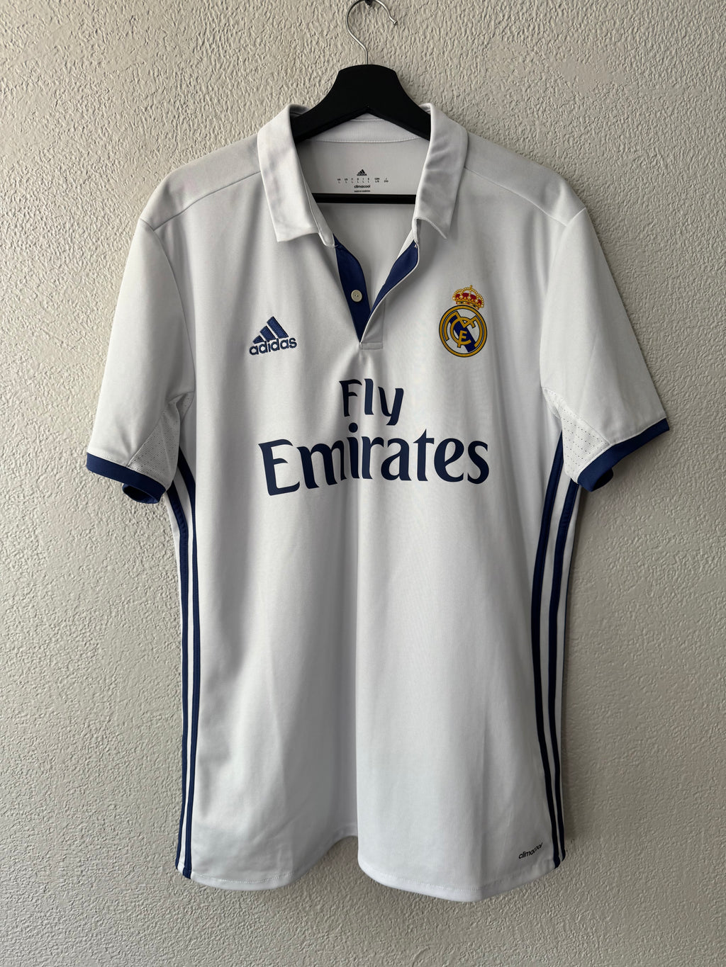 Adidas Real Madrid 2016-17 Home Jersey Size Large