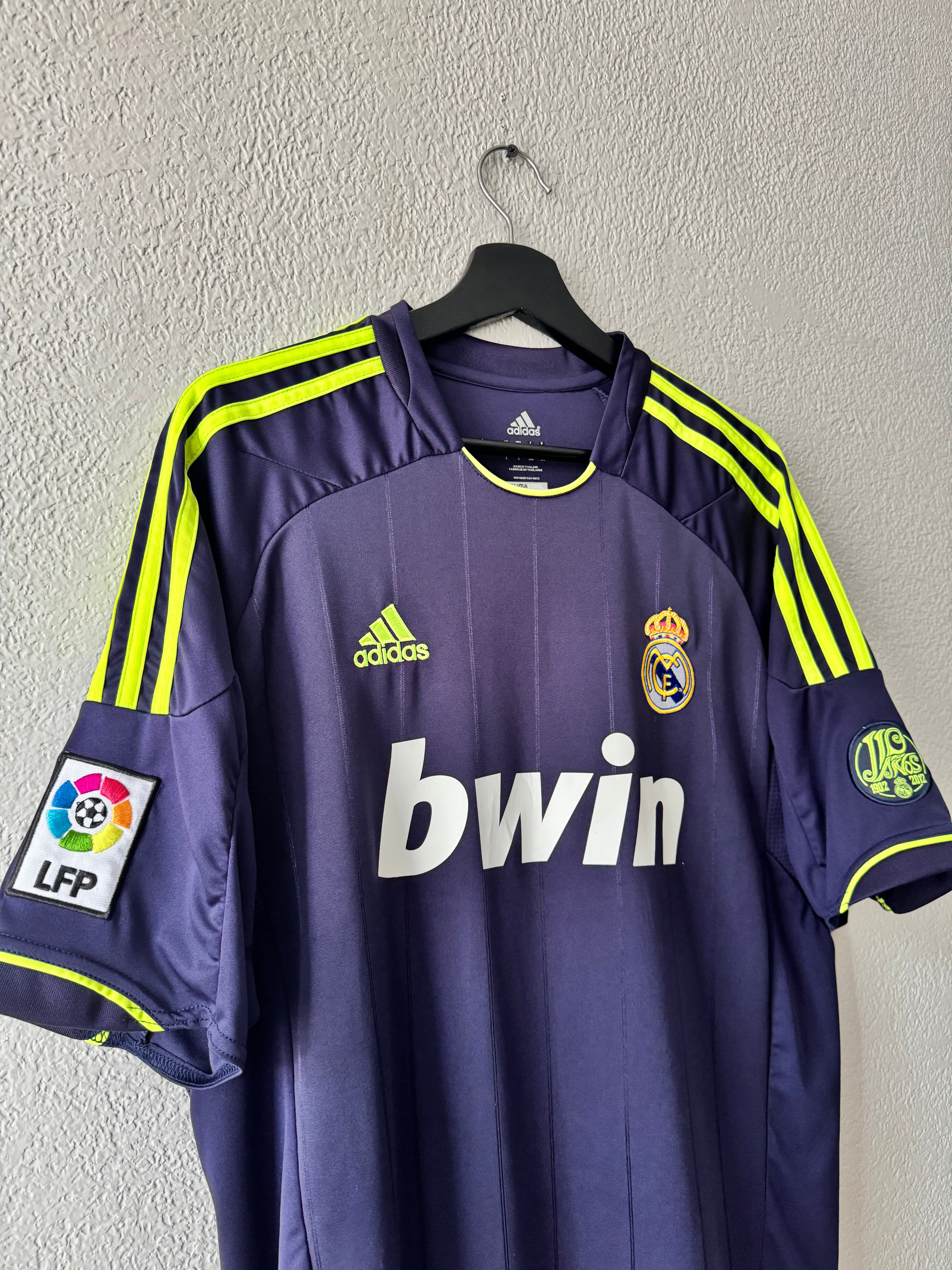 Adidas REAL MADRID 2012/13 AWAY Ronaldo Jersey Size Large