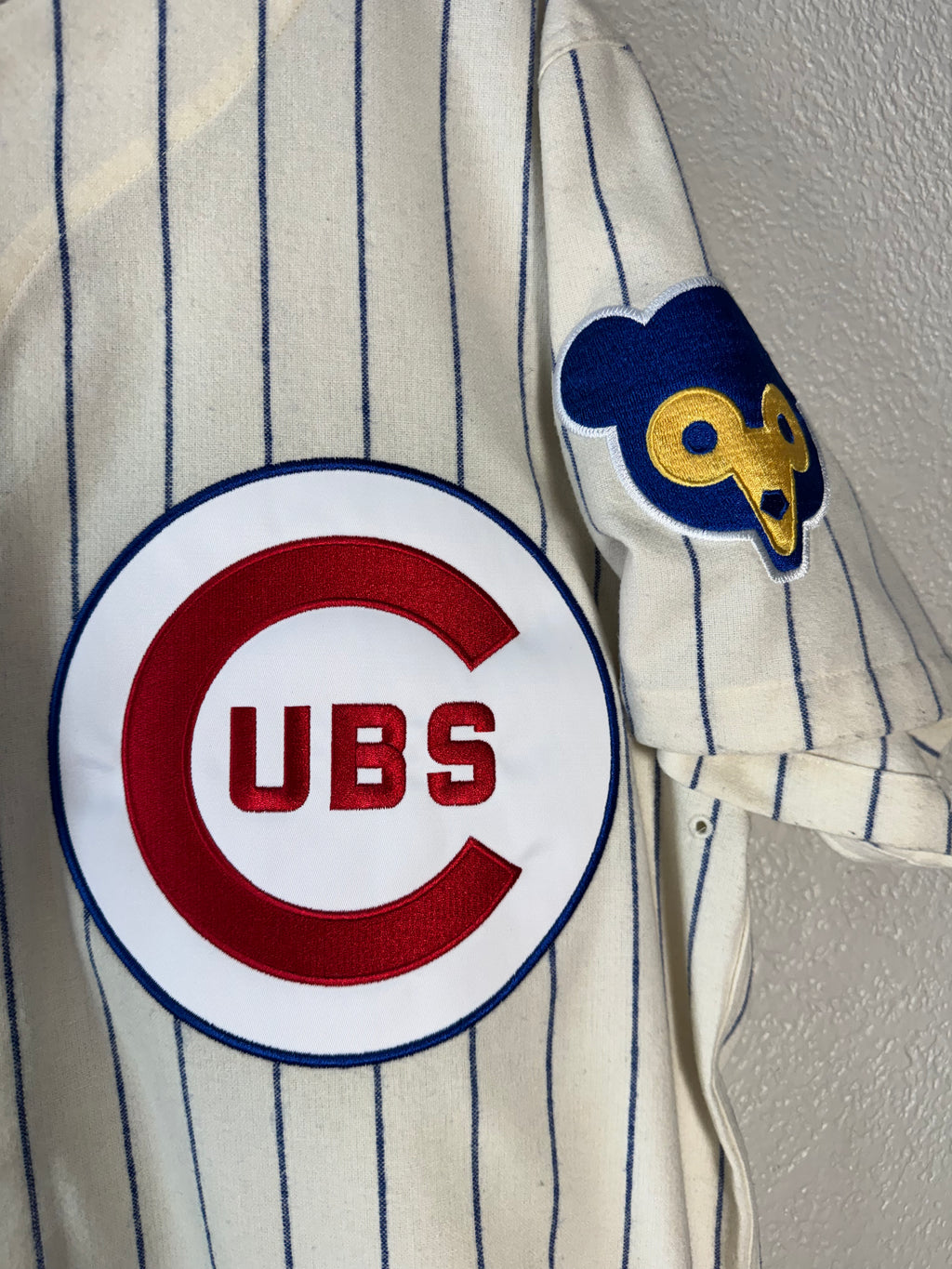 (NEW) Mitchell & Ness Chicago Cubs Ernie Banks 1969 Jersey Size 44 Large