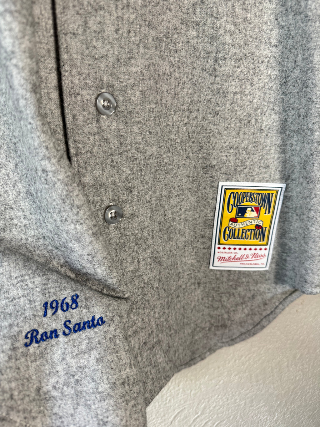 (NEW) Mitchell & Ness Chicago Cubs 1968 Ron Santo Jersey Sz 40 M