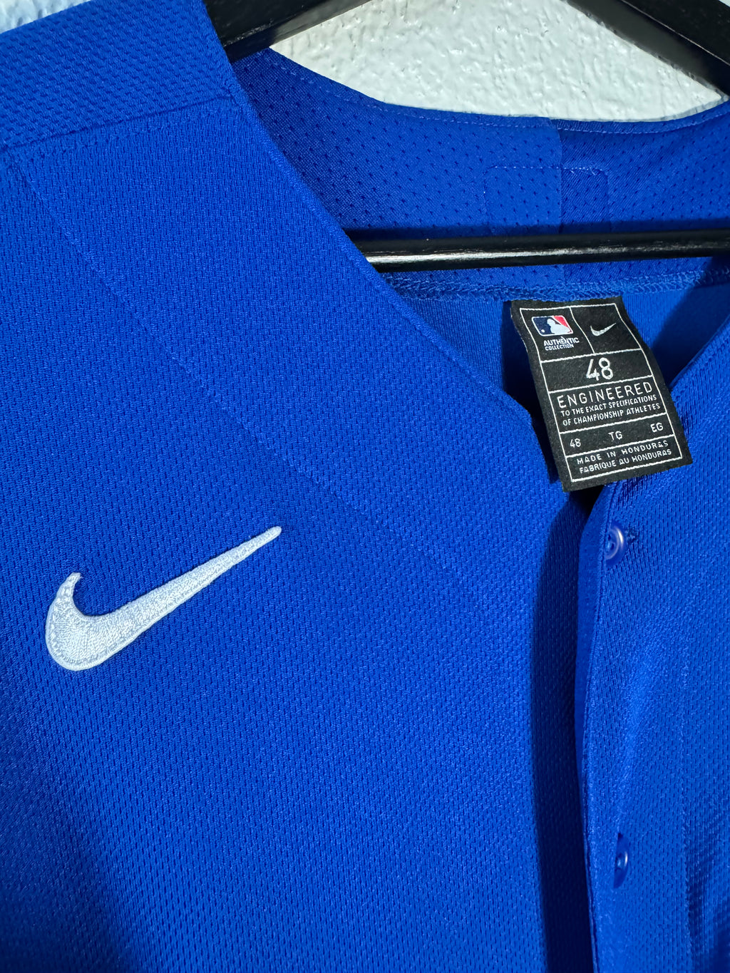 (NEW) Nike Chicago Cubs Flex Base Alternate Blue Jersey Men  48/XL