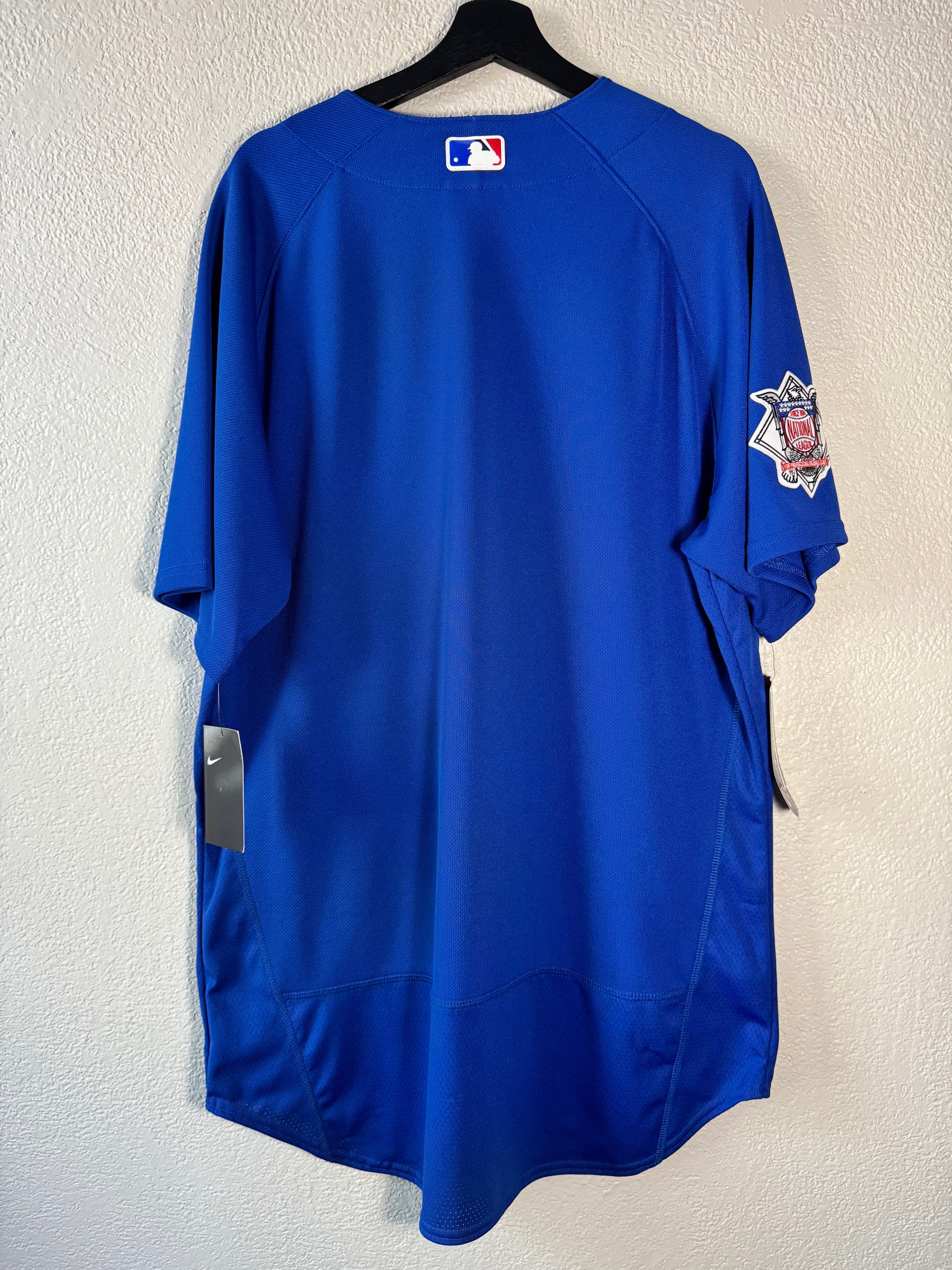 (NEW) Nike Chicago Cubs Flex Base Alternate Blue Jersey Men  48/XL