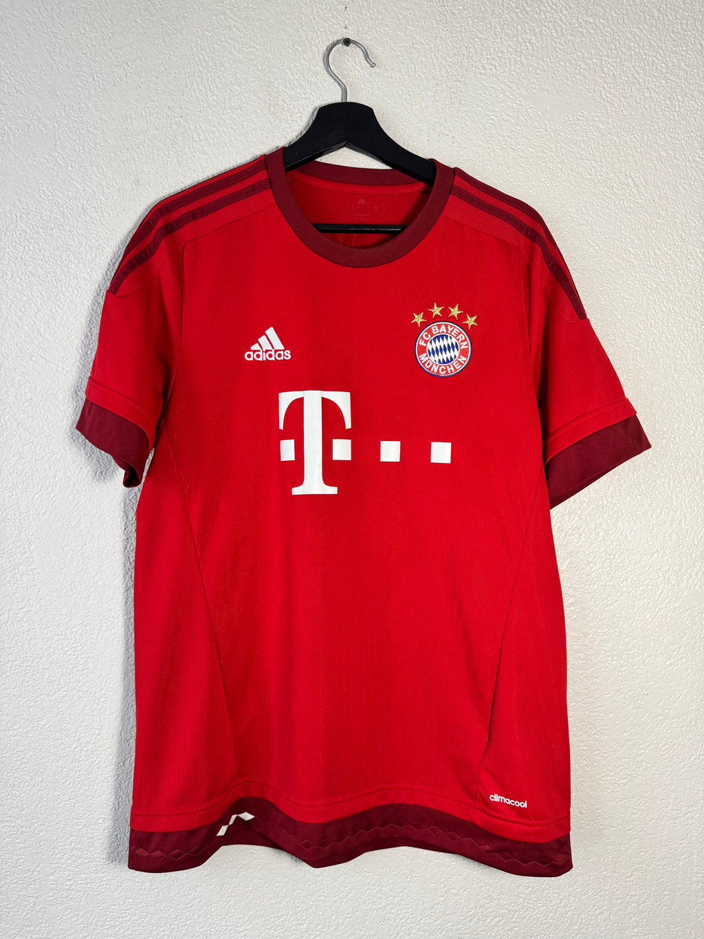 Adidas 2015/16 Bayern Munich Home Soccer Jersey Size Large