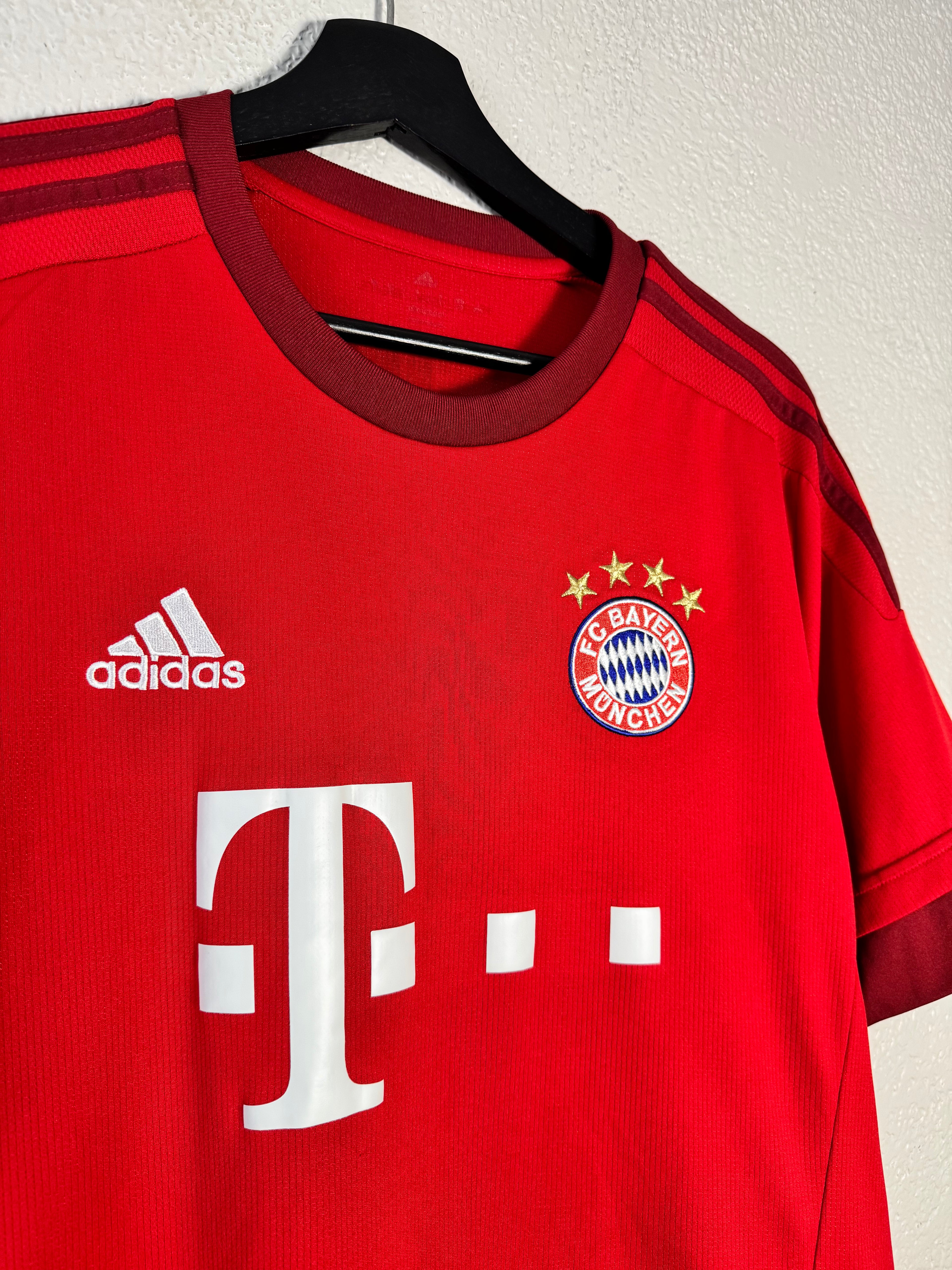 Adidas 2015/16 Bayern Munich Home Soccer Jersey Size Large