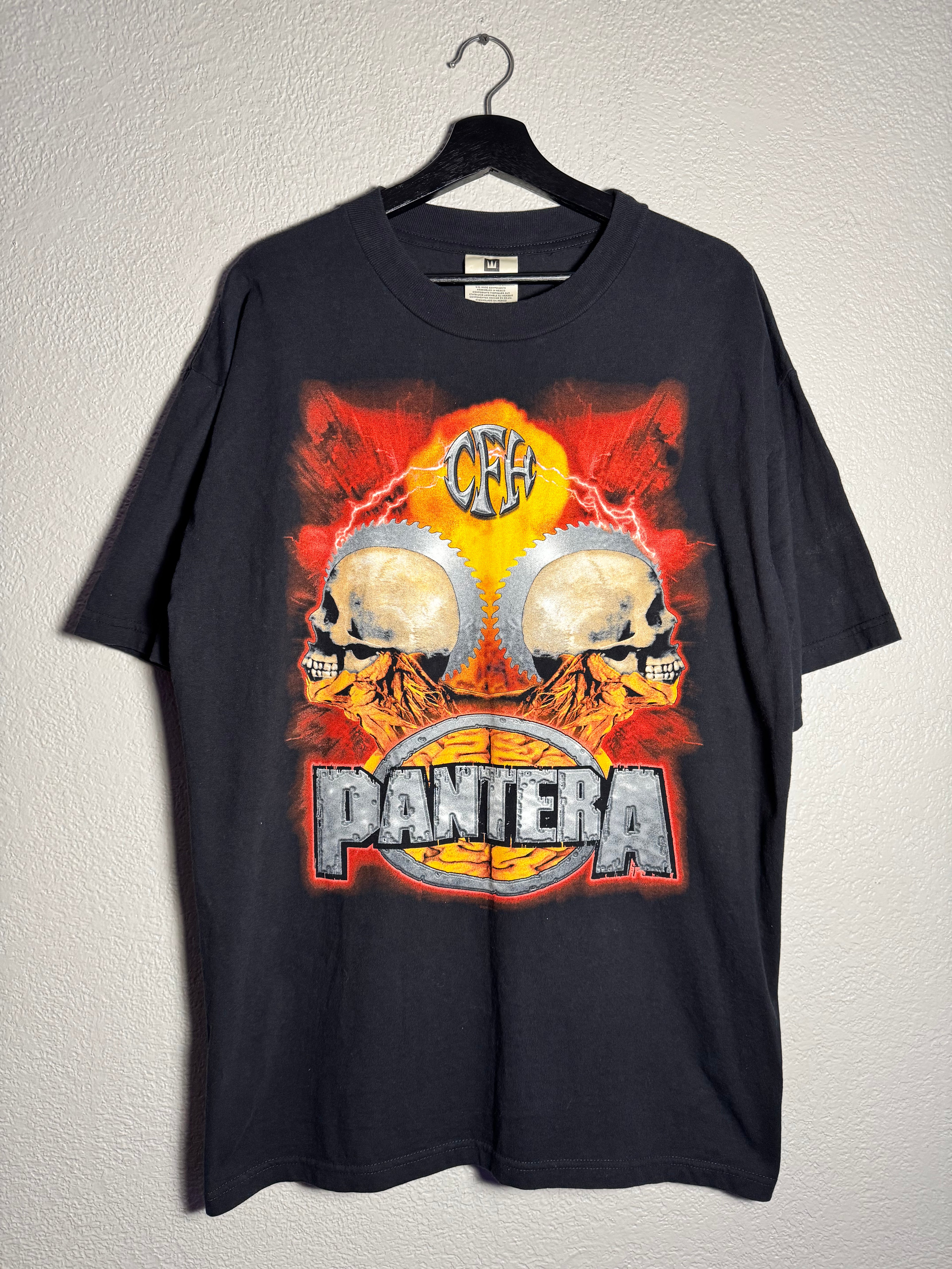 Vintage 2000 Pantera Cowboys Promo Shirt Rock Metal Down Superjoint Size XL