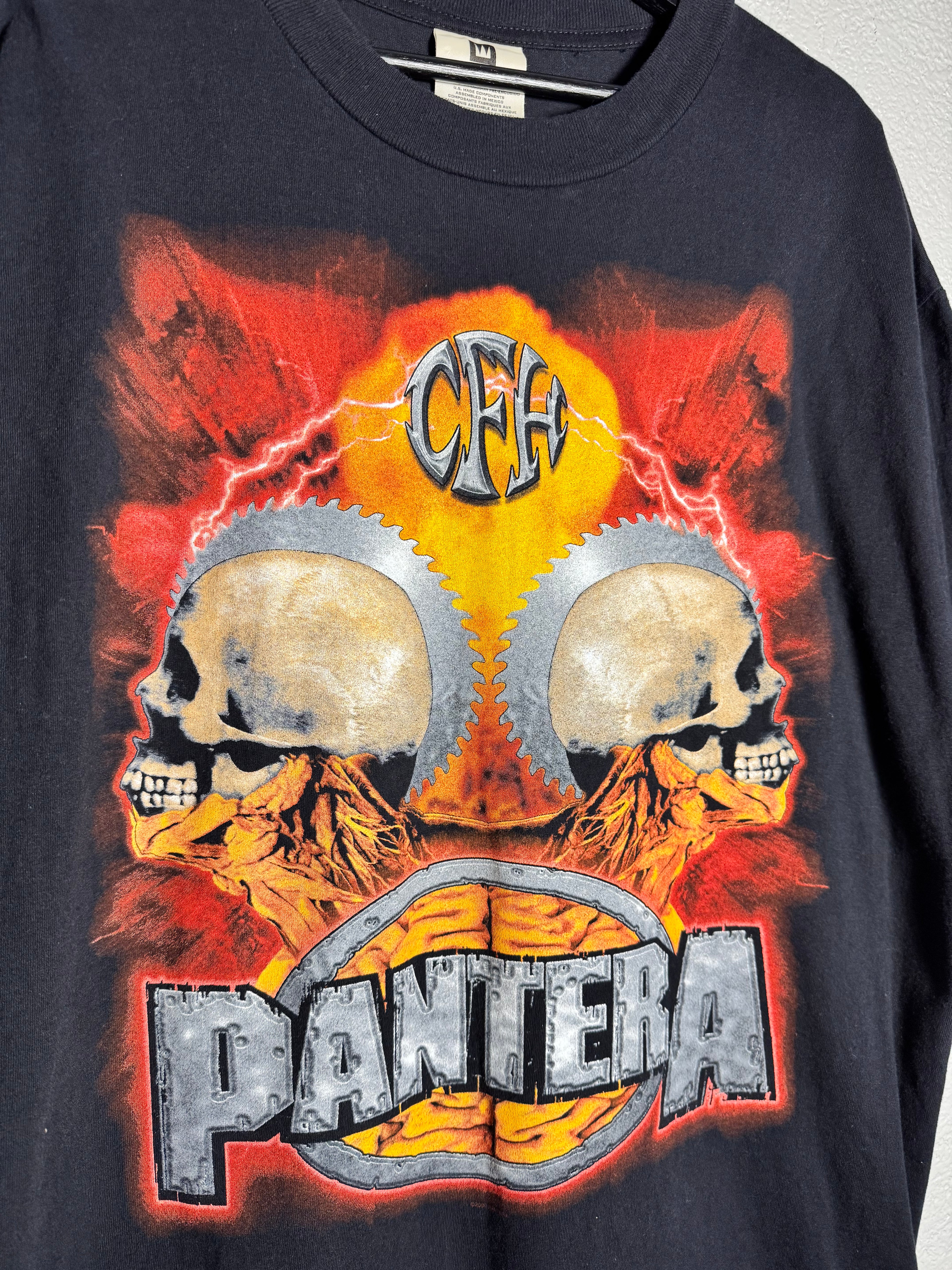 Vintage 2000 Pantera Cowboys Promo Shirt Rock Metal Down Superjoint Size XL