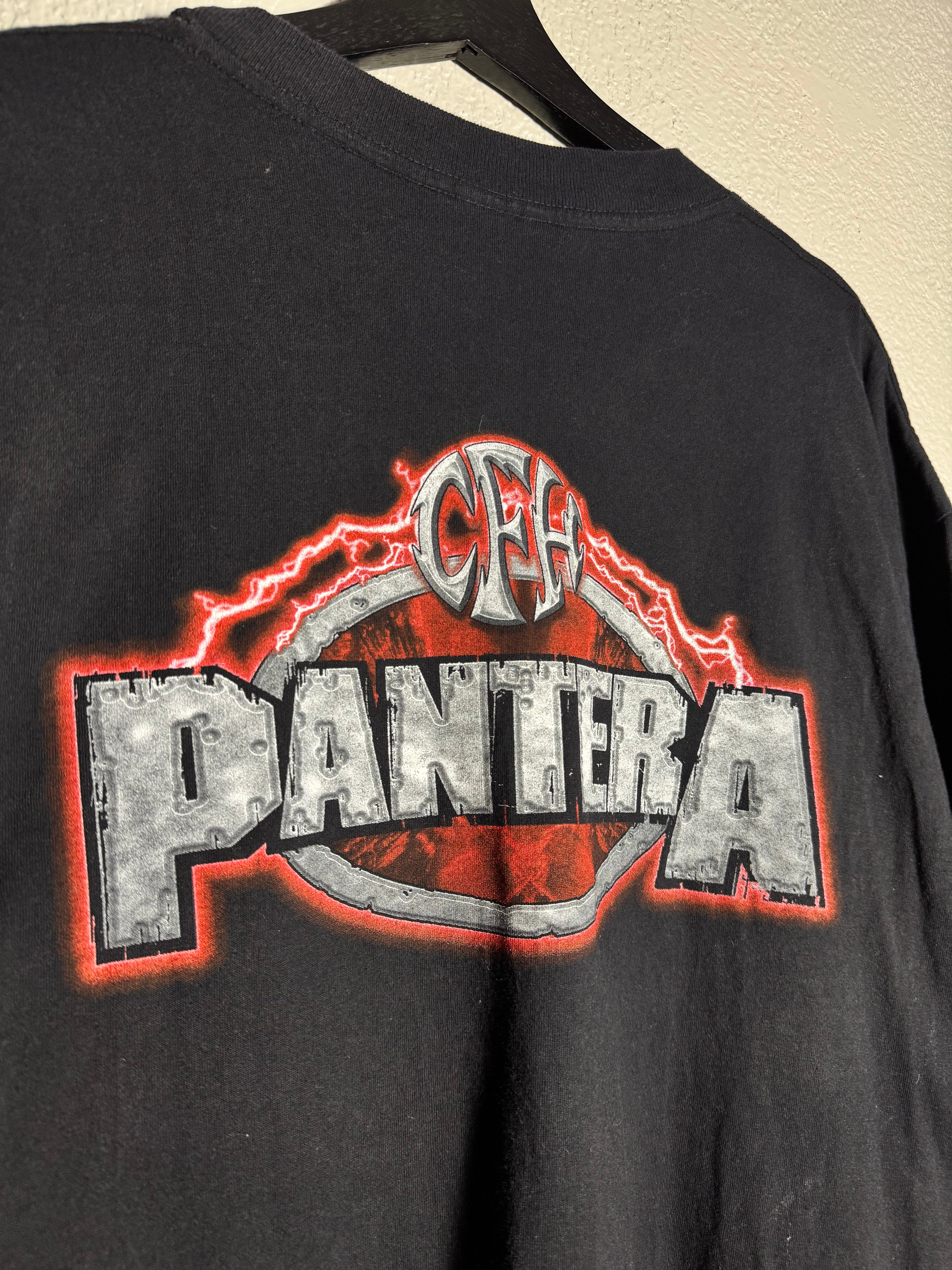 Vintage 2000 Pantera Cowboys Promo Shirt Rock Metal Down Superjoint Size XL