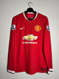 Nike 2014-2015 Manchester United Red Jersey Long Sleeve Size M