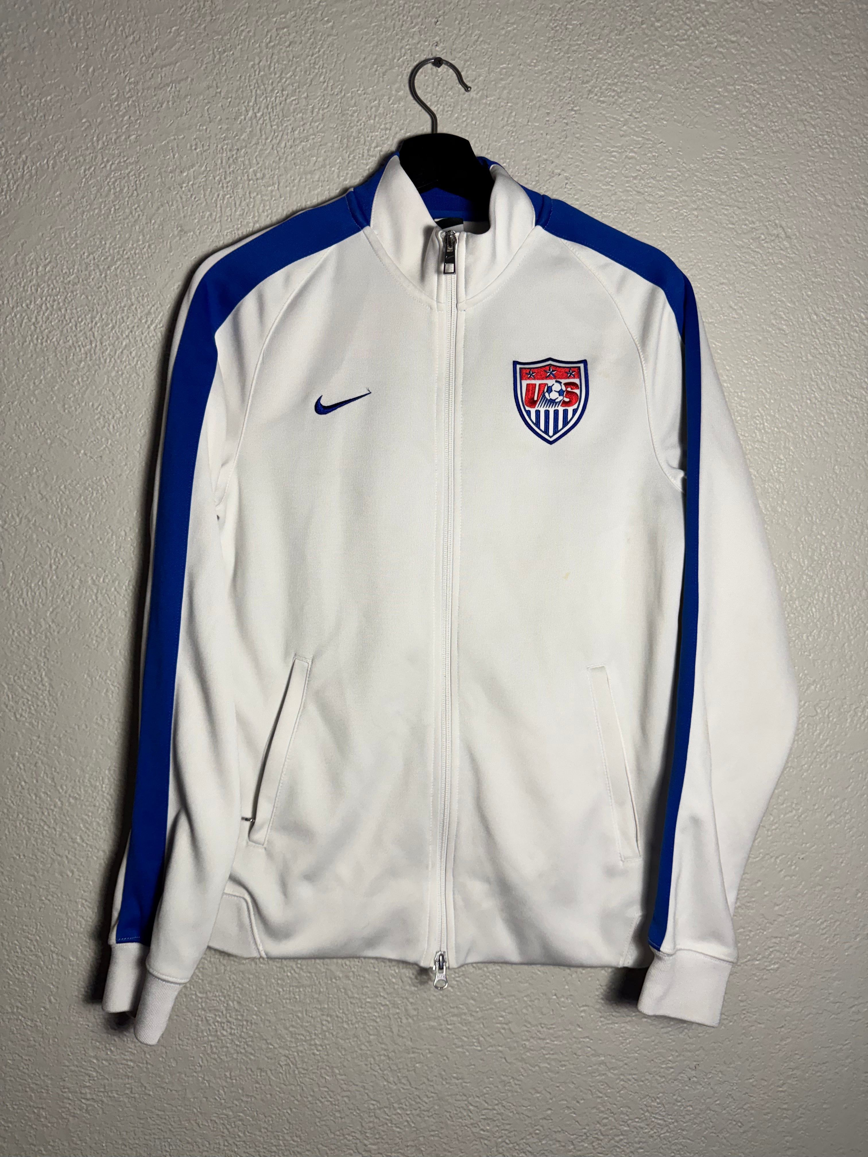 Nike USA Soccer National Team Jacket Soccer Track Warm-Up Zip-Up Size Small
