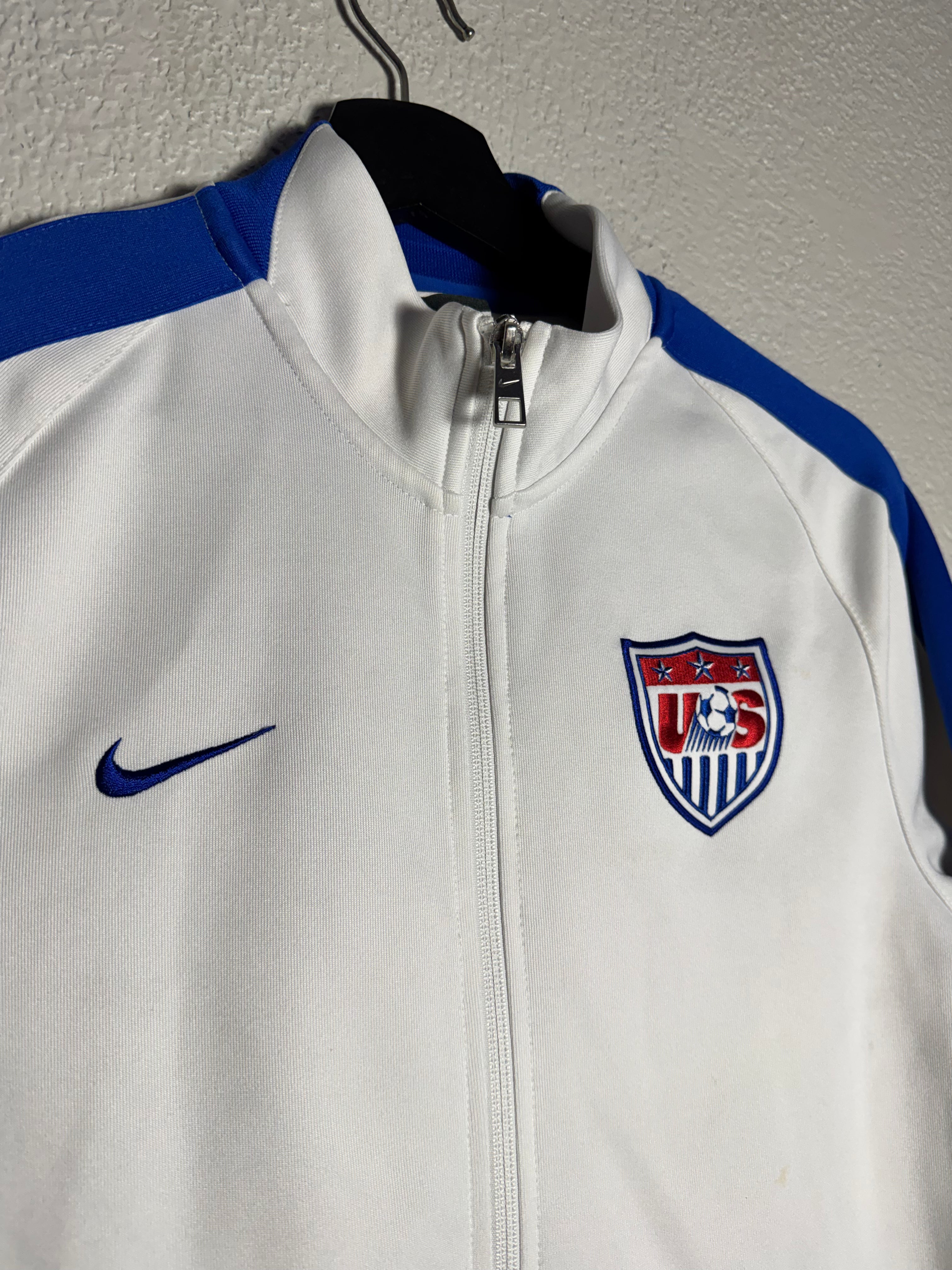 Nike USA Soccer National Team Jacket Soccer Track Warm-Up Zip-Up Size Small