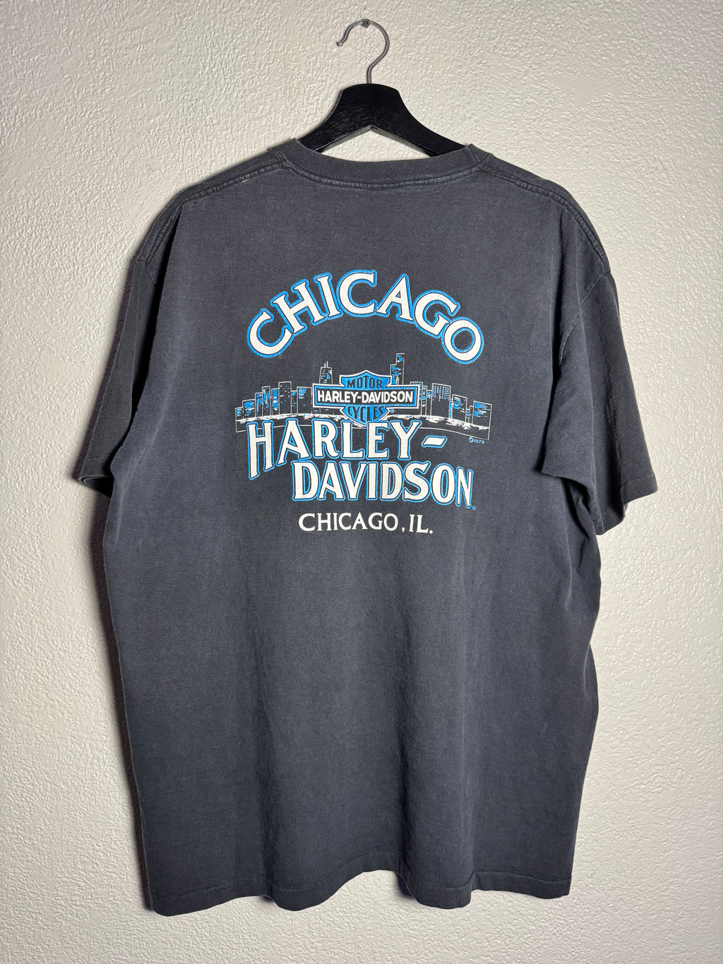 Vintage Harley Davidson Chicago IL Shirt Size XL