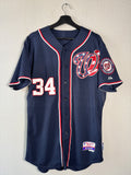 BRYCE HARPER AUTHENTIC MAJESTIC COOL BASE WASHINGTON NATIONALS JERSEY SIZE 44 (Large)
