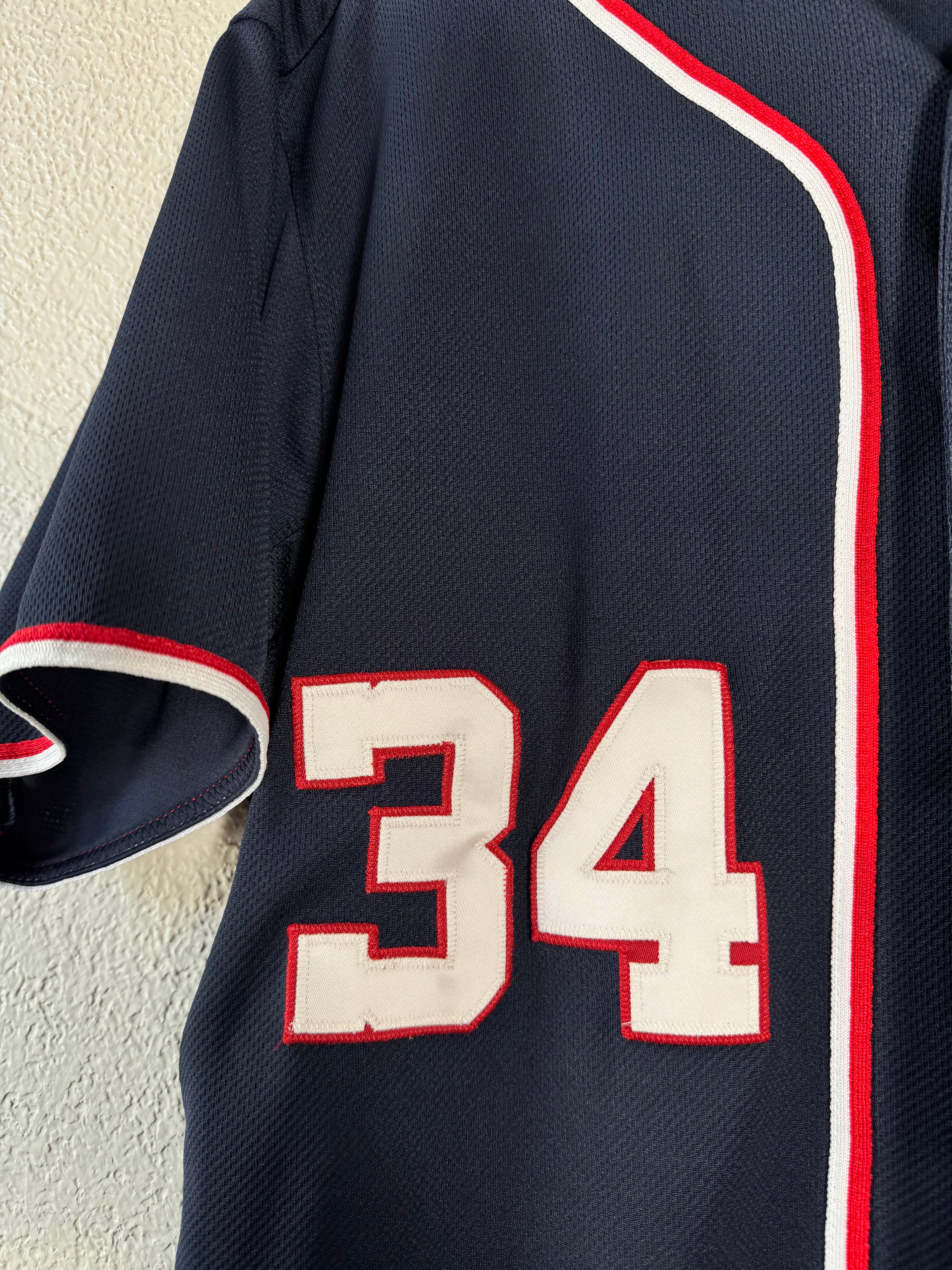 BRYCE HARPER AUTHENTIC MAJESTIC COOL BASE WASHINGTON NATIONALS JERSEY SIZE 44 (Large)