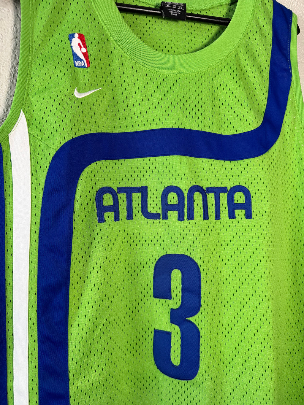 Nike Vintage Atlanta Hawks Shareef Abdur Rahim Jersey Size XL